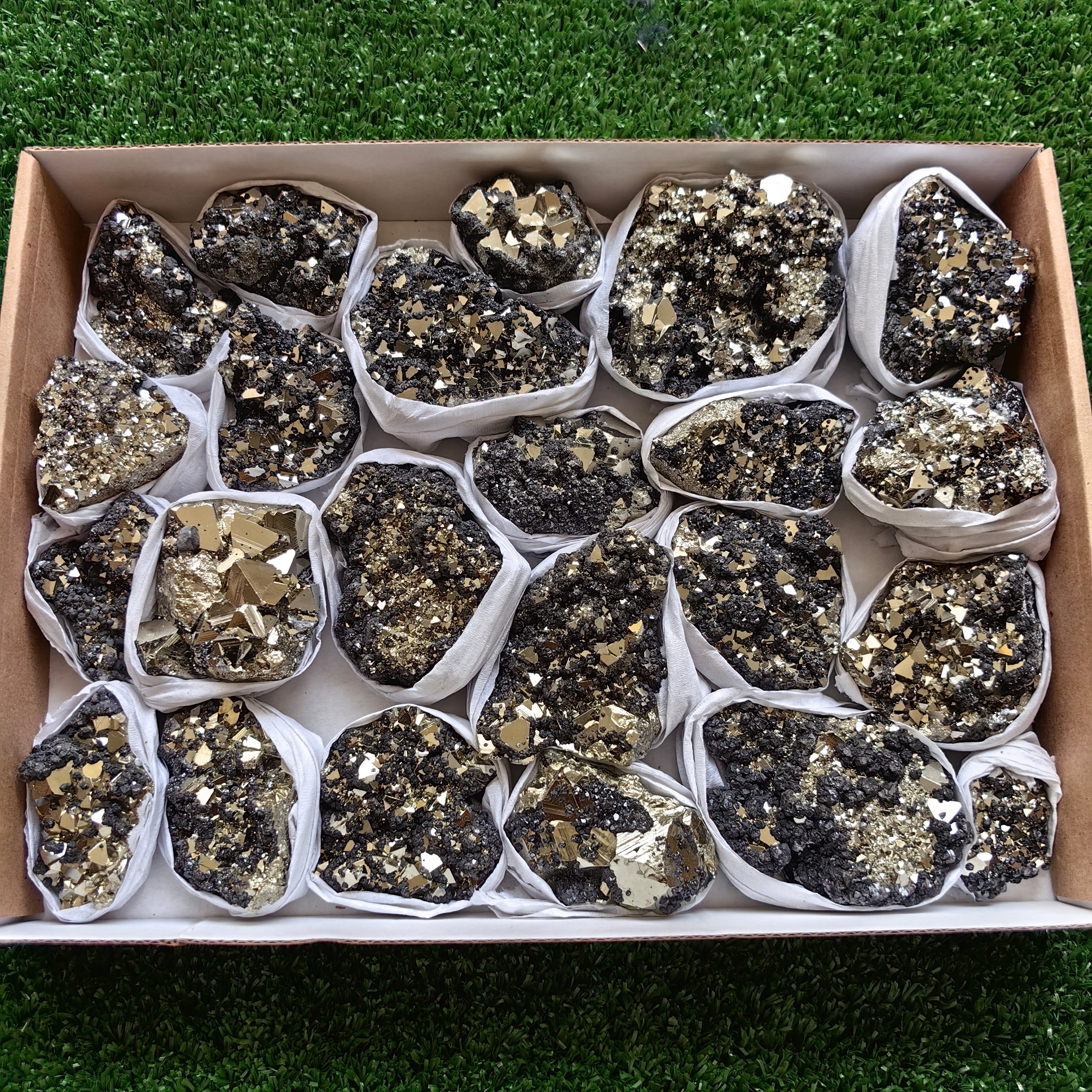Box pyrite Octahedral