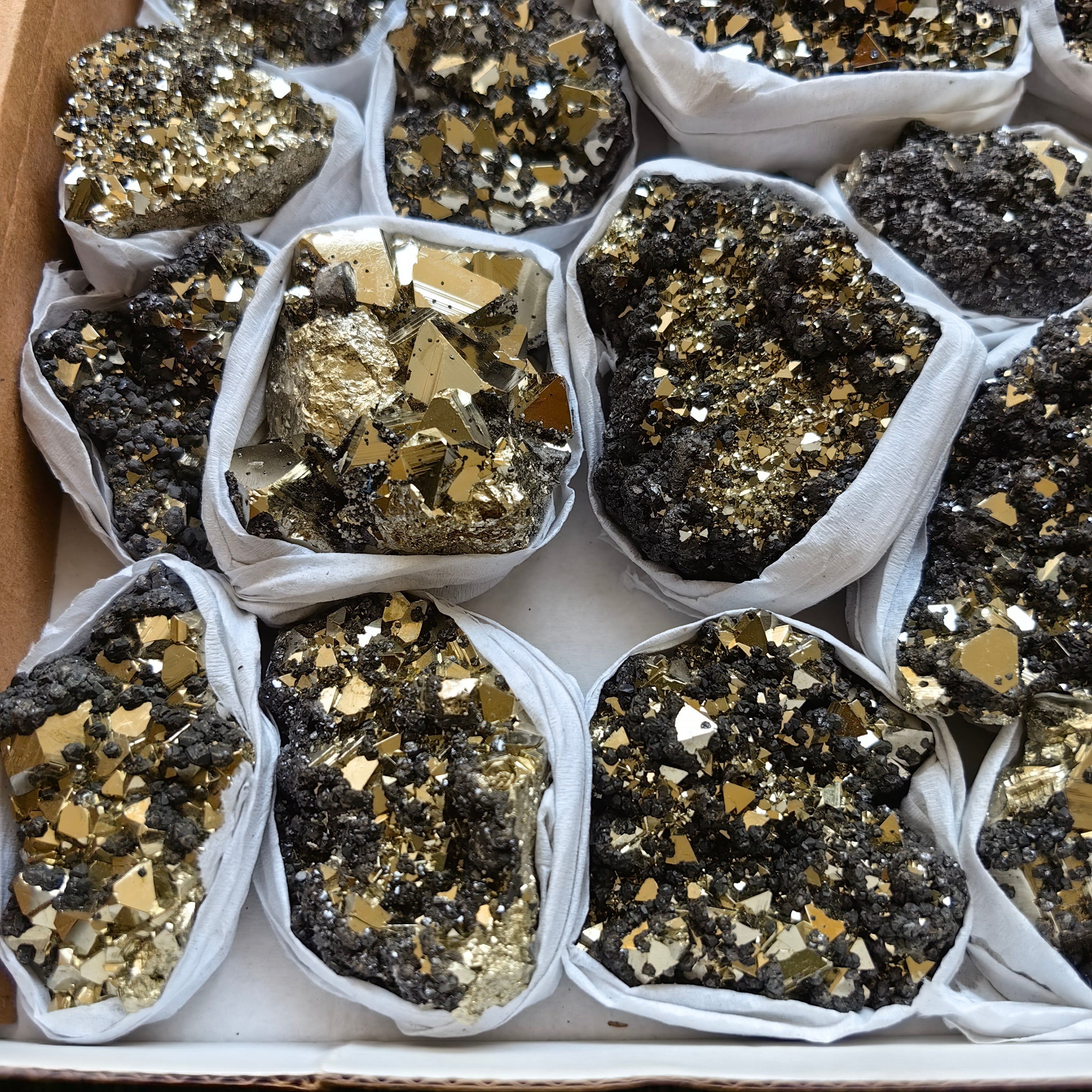 Box pyrite Octahedral