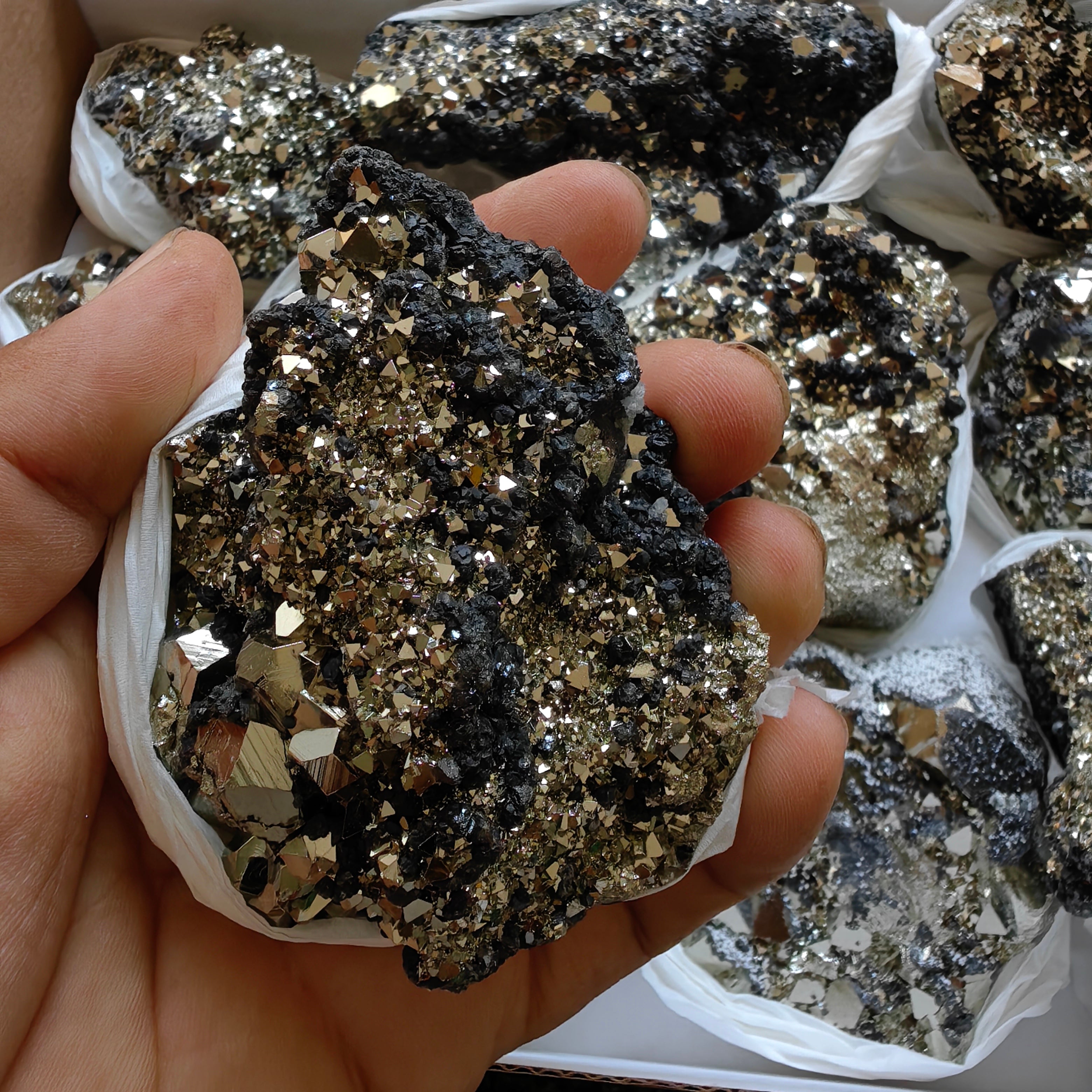 Box pyrite Octahedral