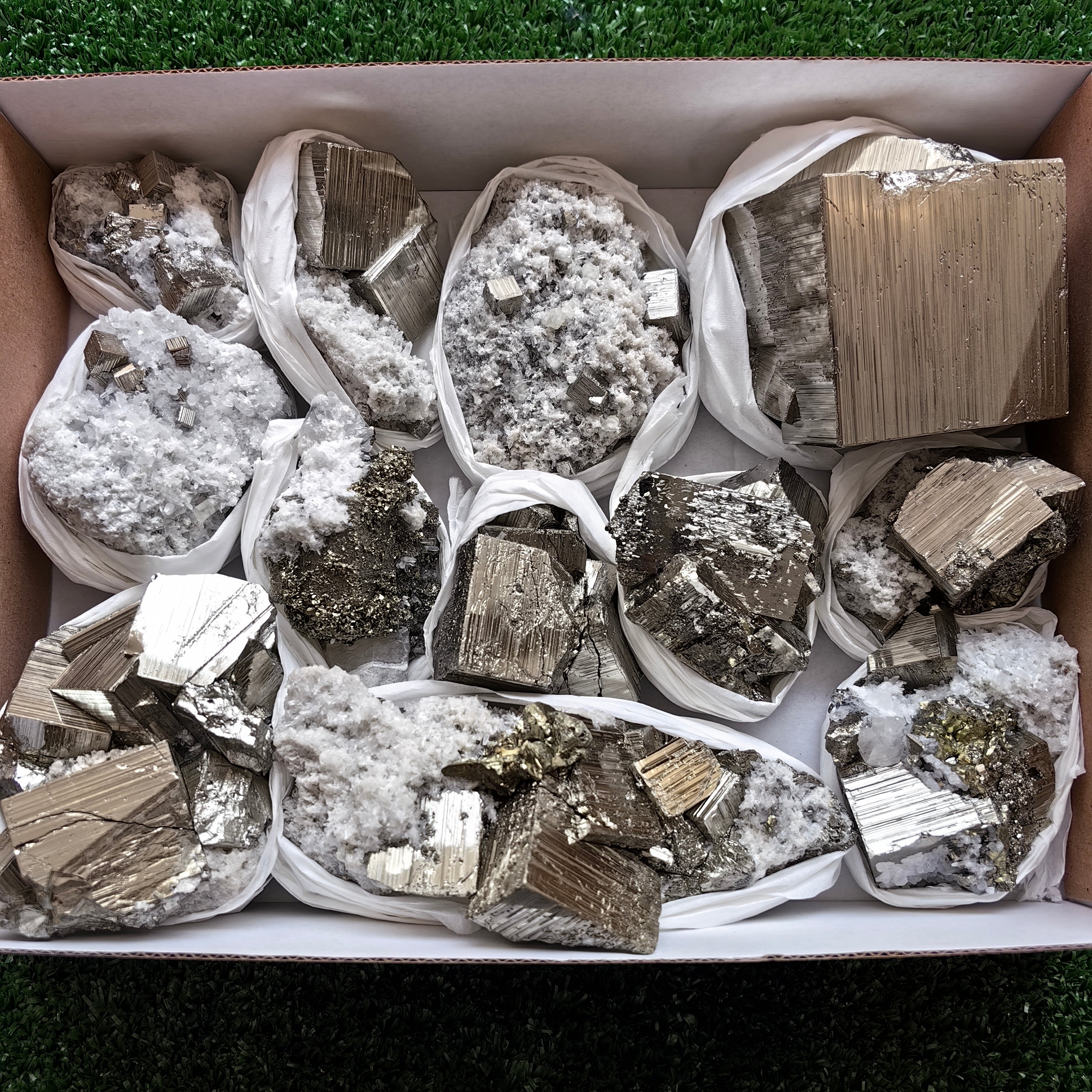 Box pyrite cubic