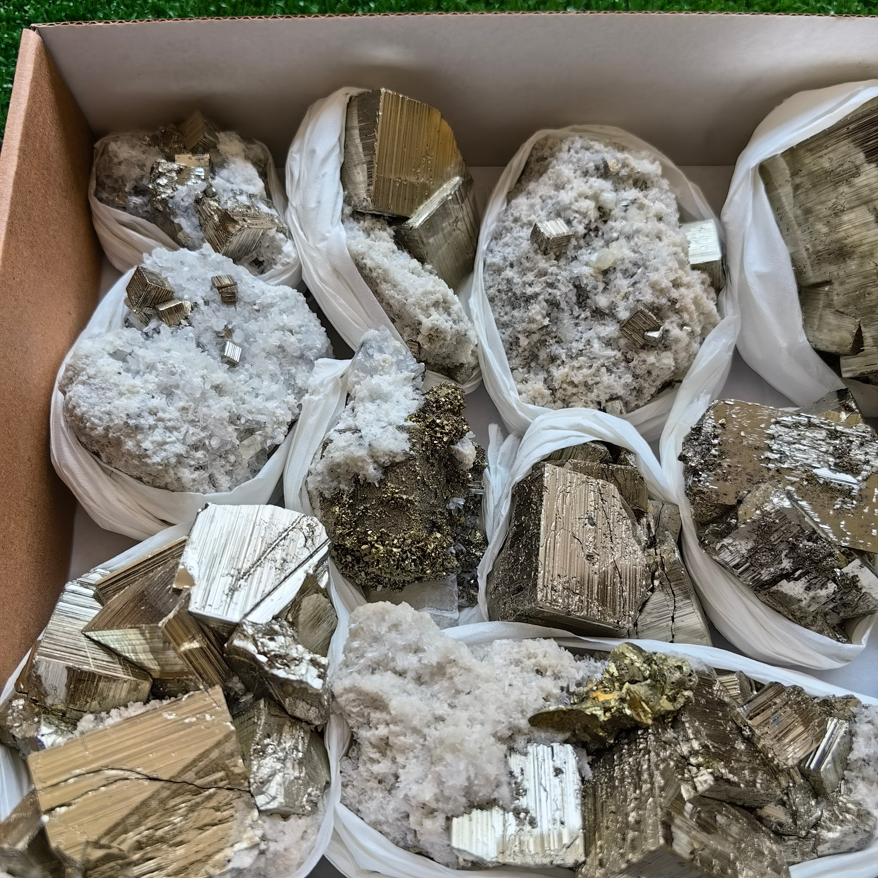Box pyrite cubic