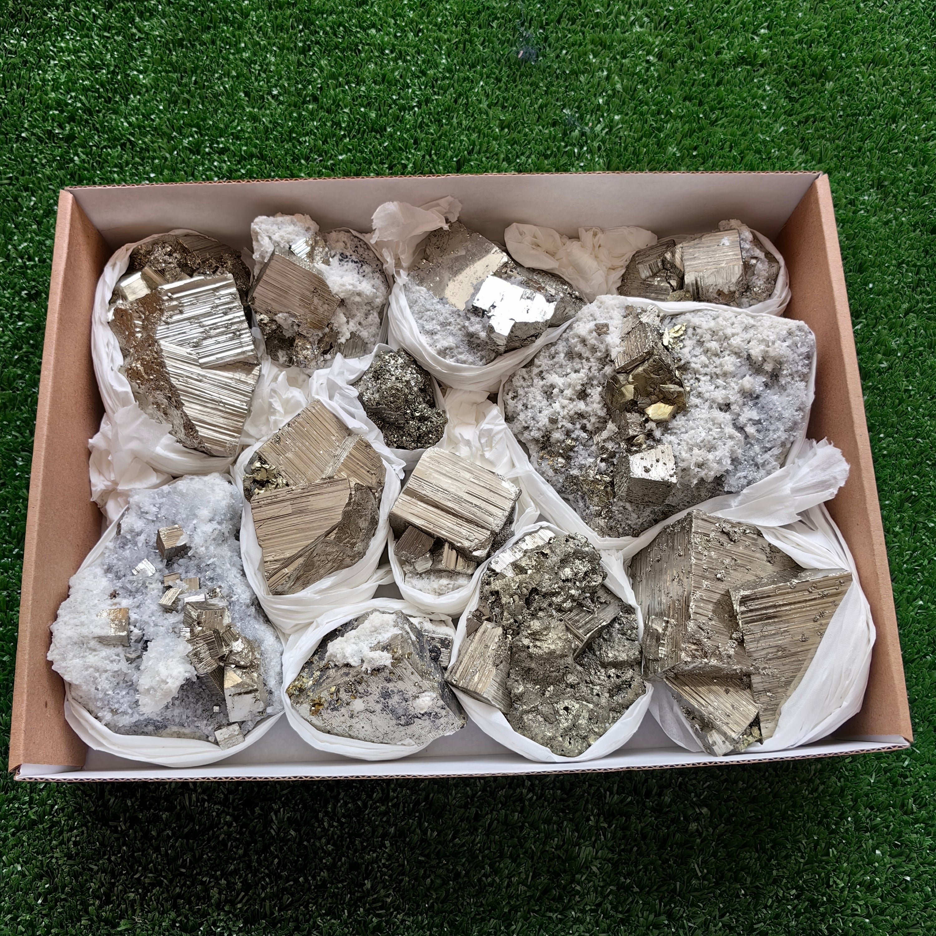 Box pyrite cubic