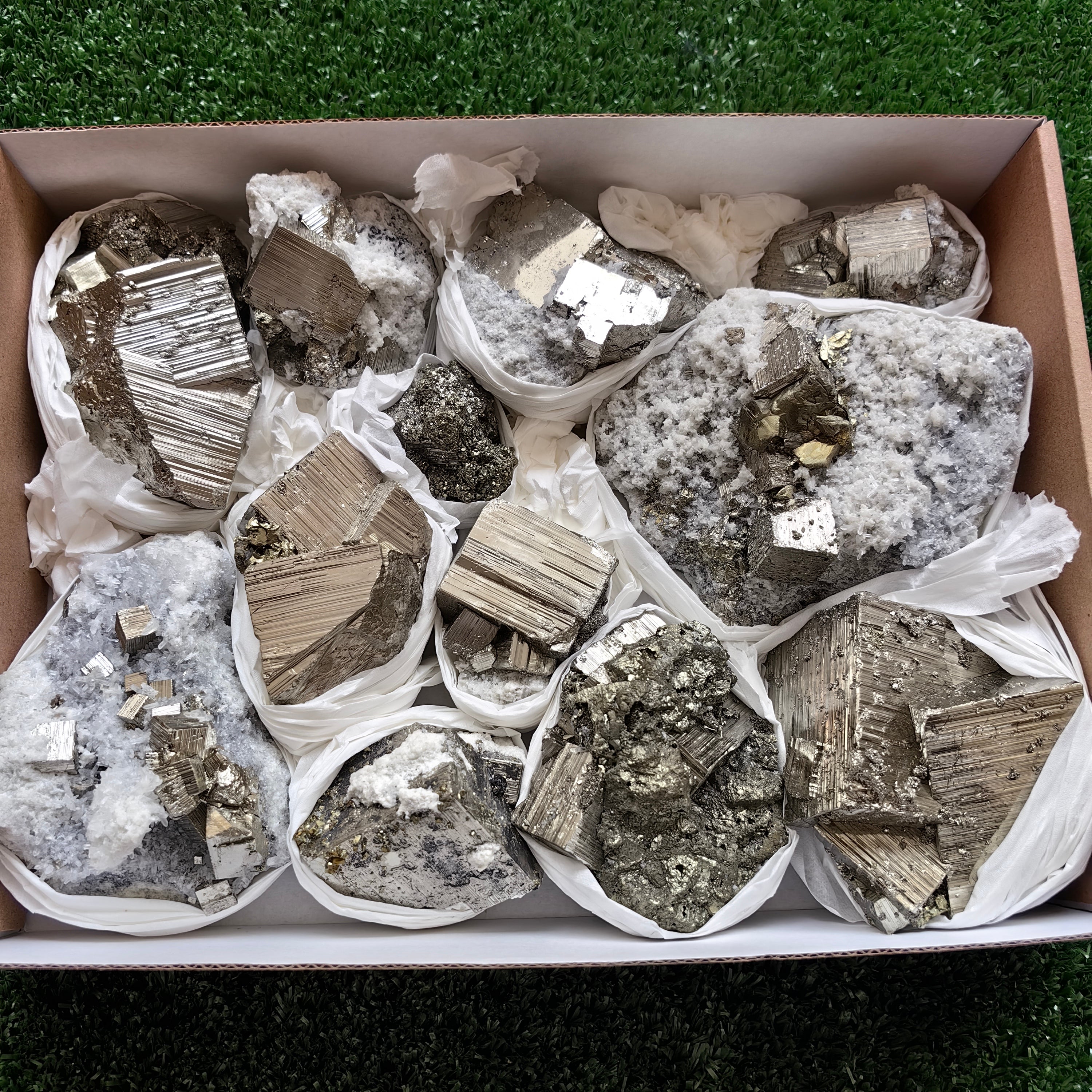 Box pyrite cubic
