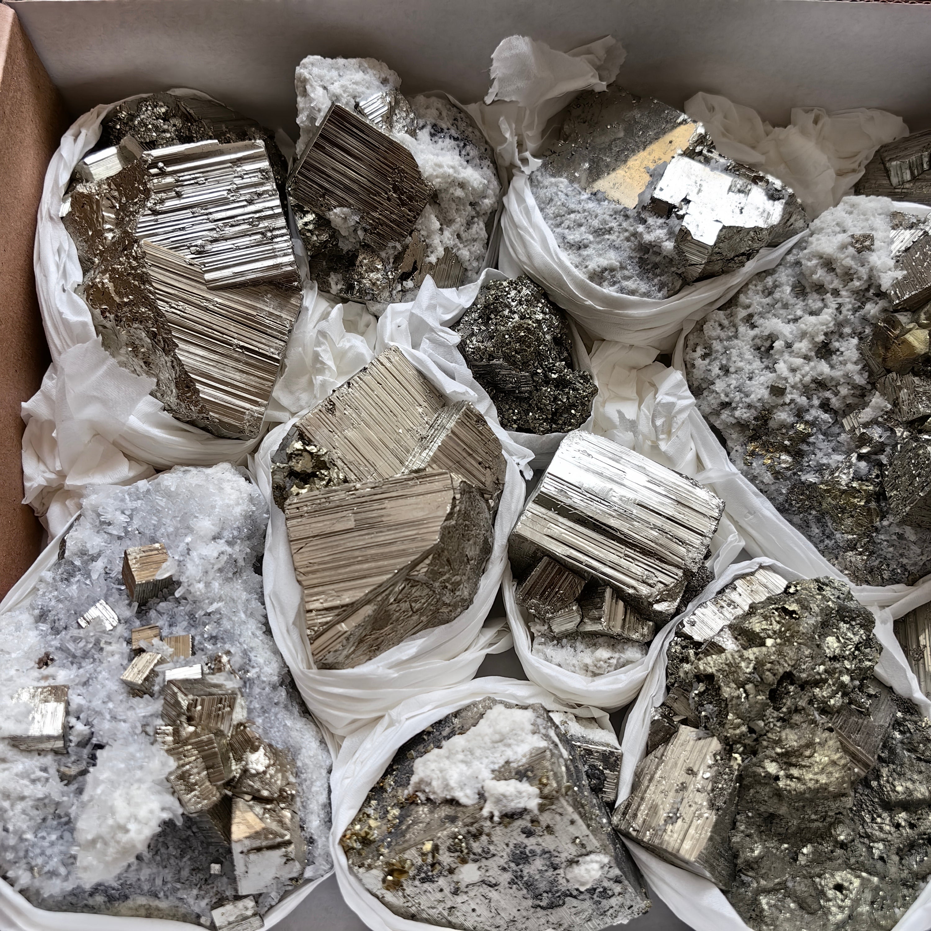 Box pyrite cubic