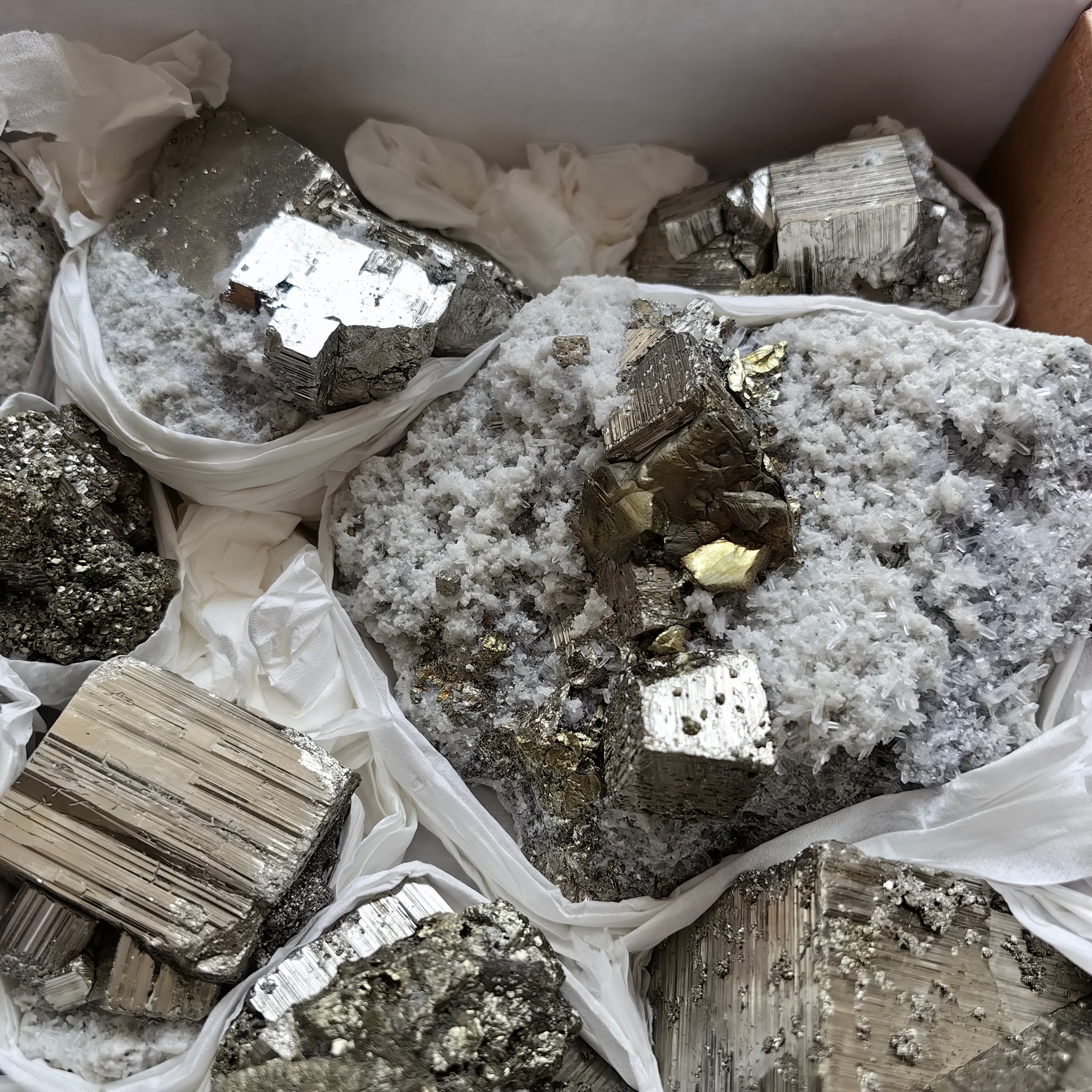 Box pyrite cubic