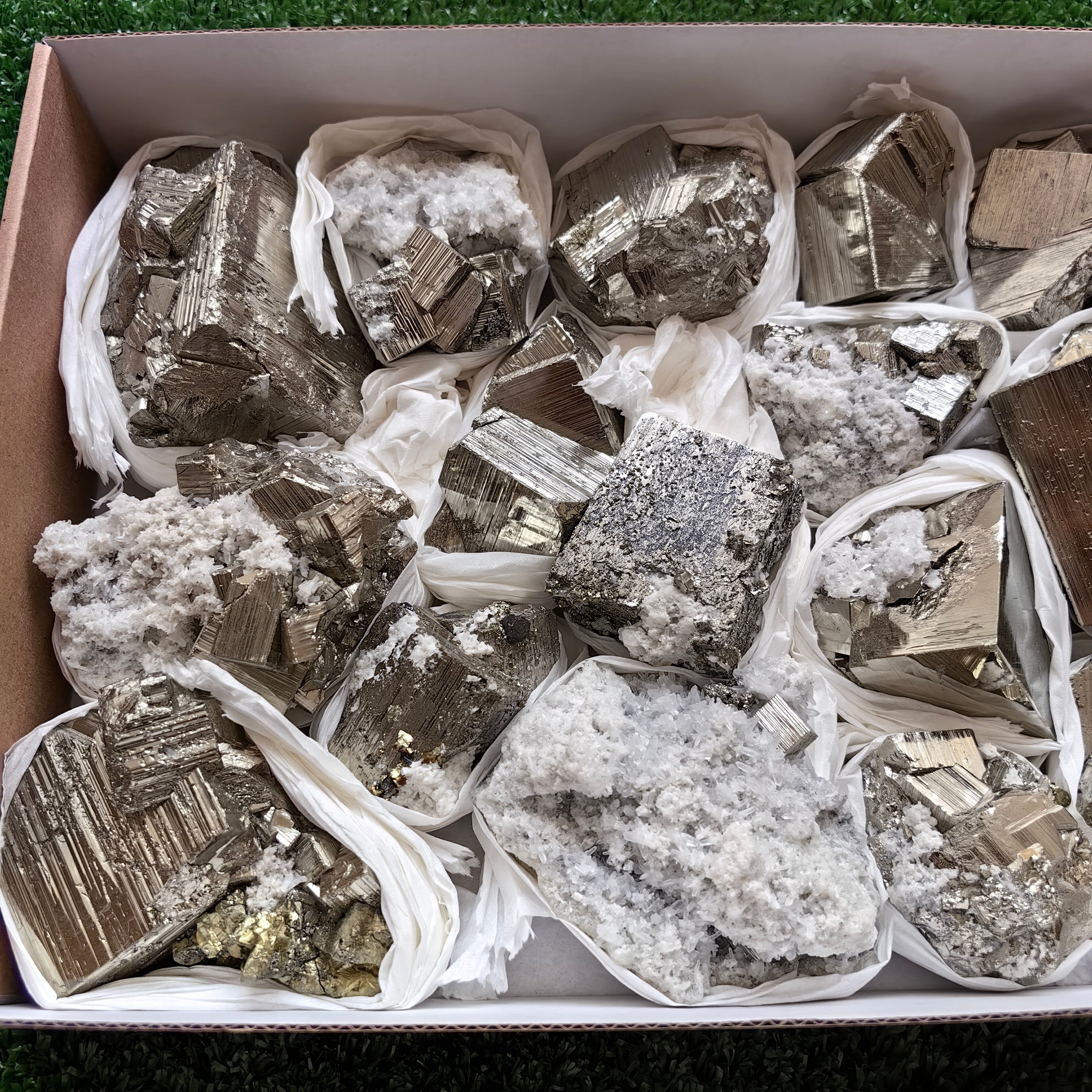 Box pyrite cubic