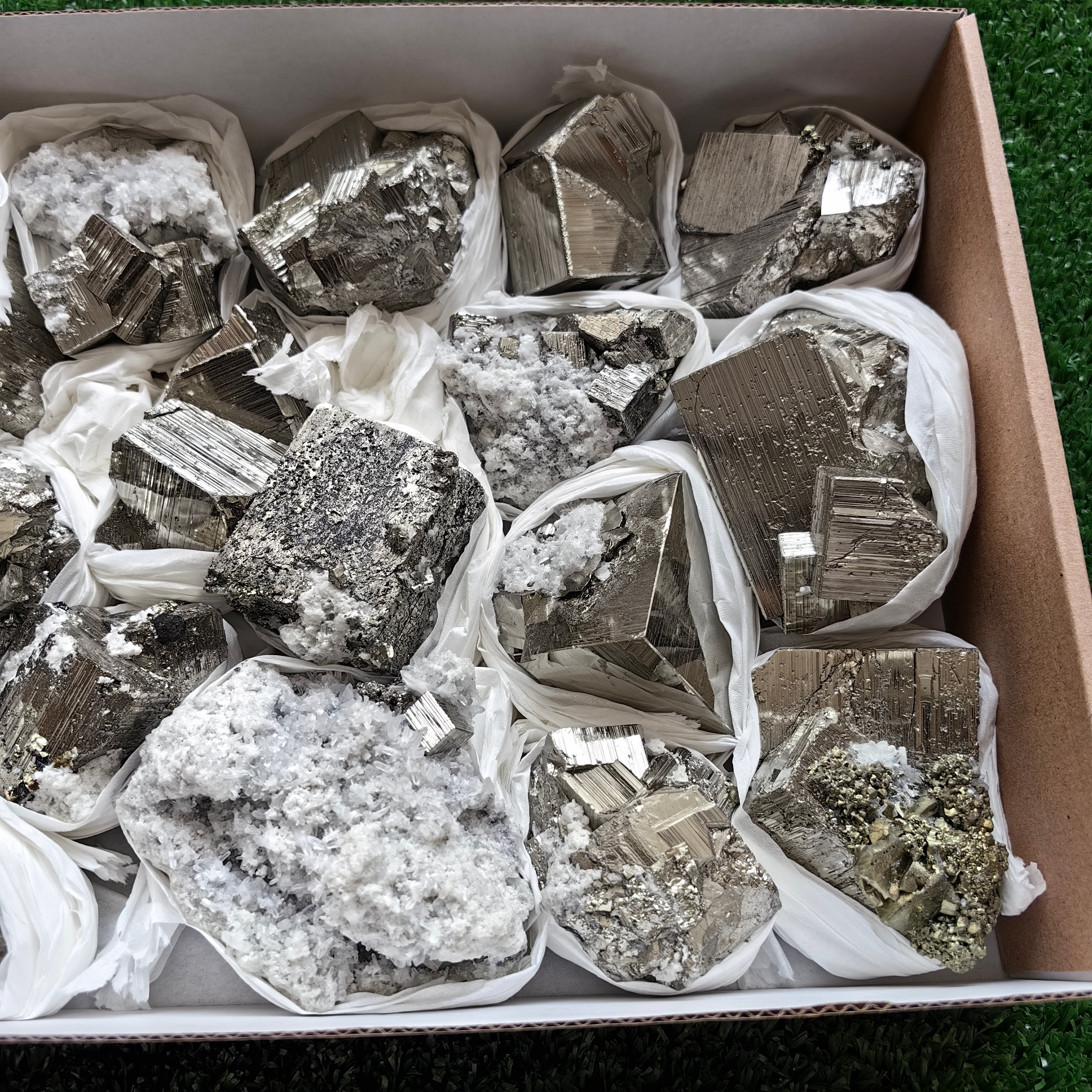 Box pyrite cubic