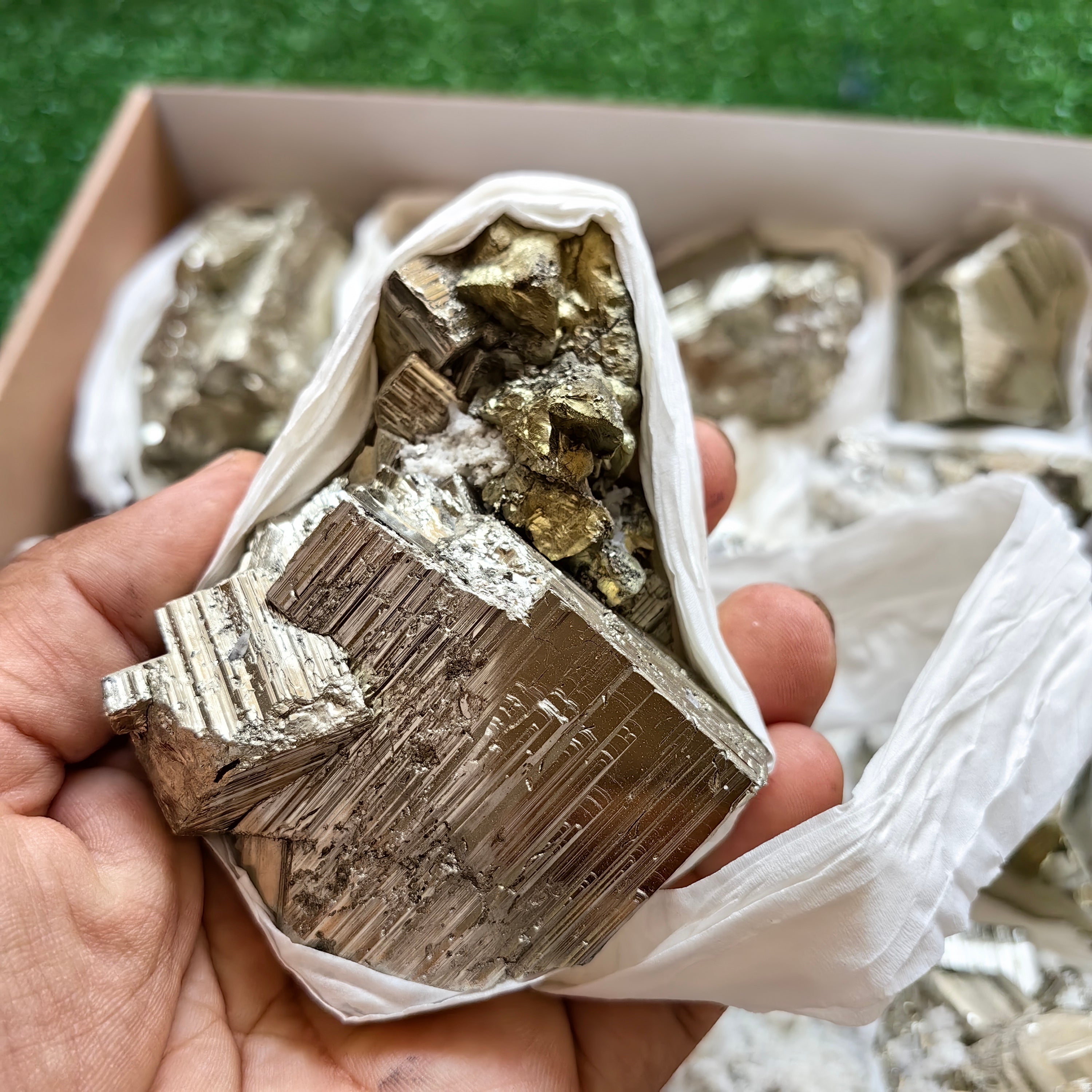 Box pyrite cubic