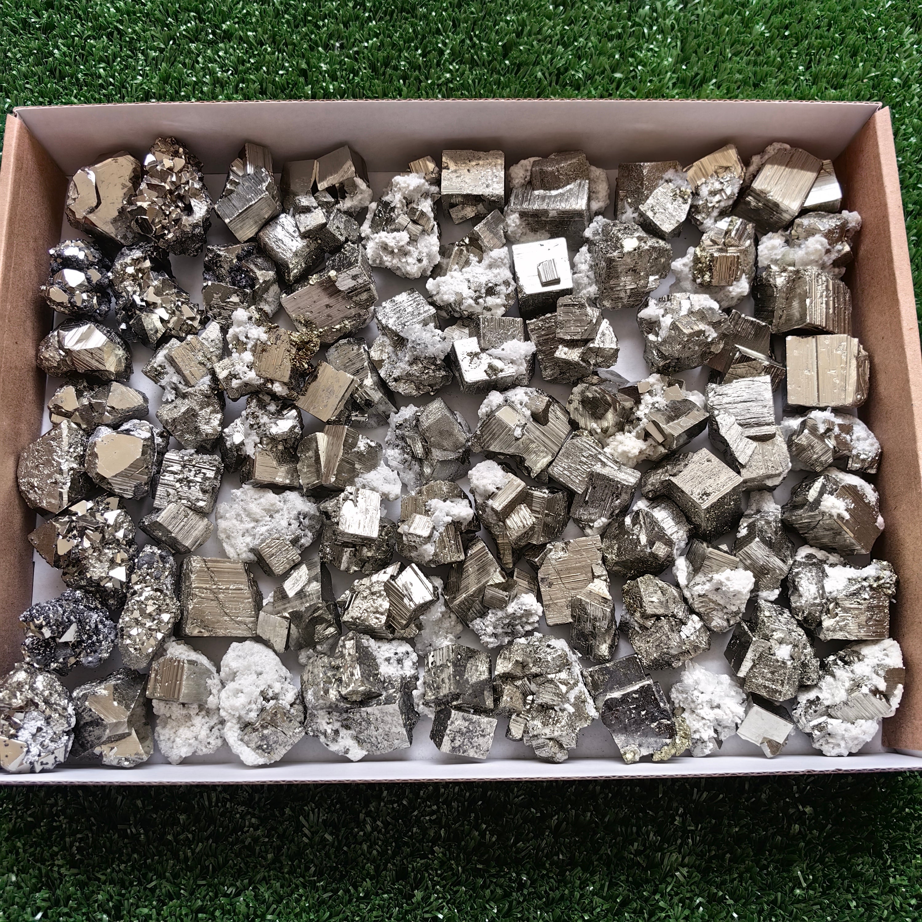 Box pyrite cubic