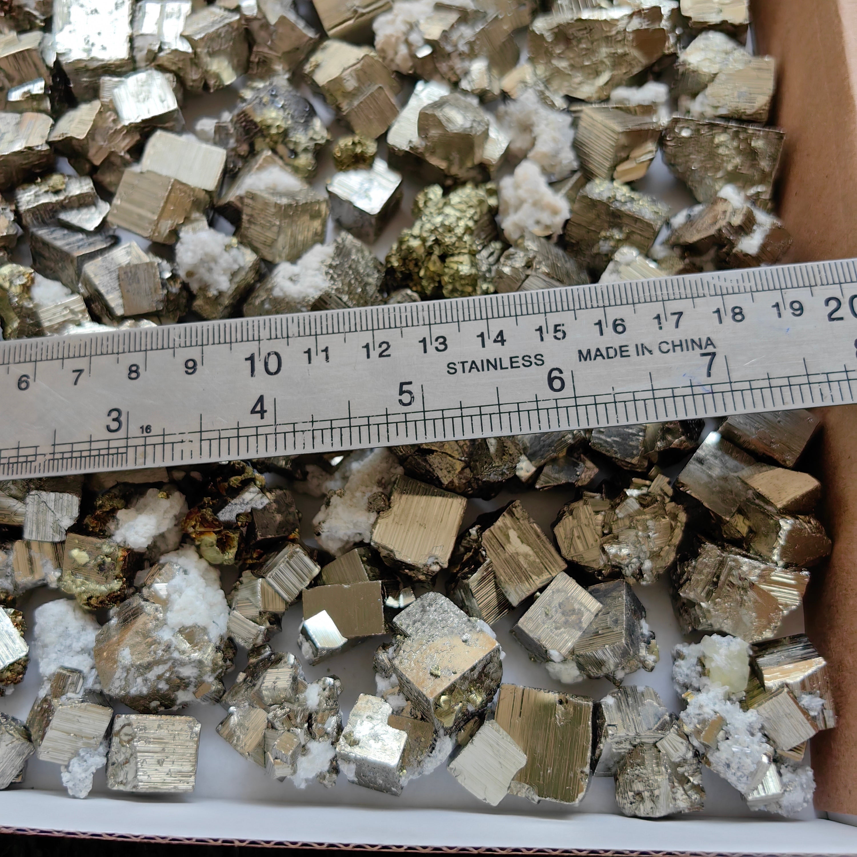 Box pyrite cubic