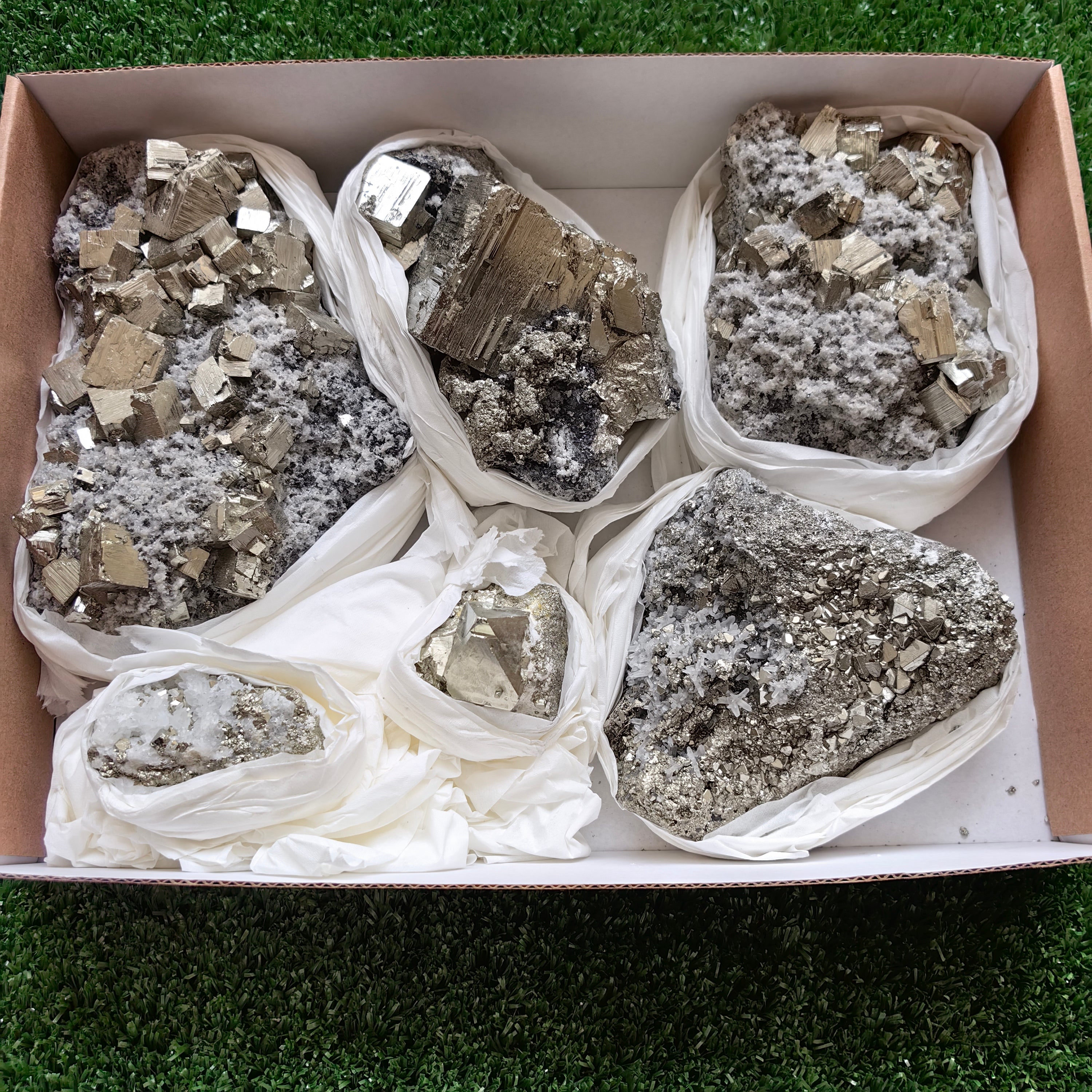 Box pyrite cubic