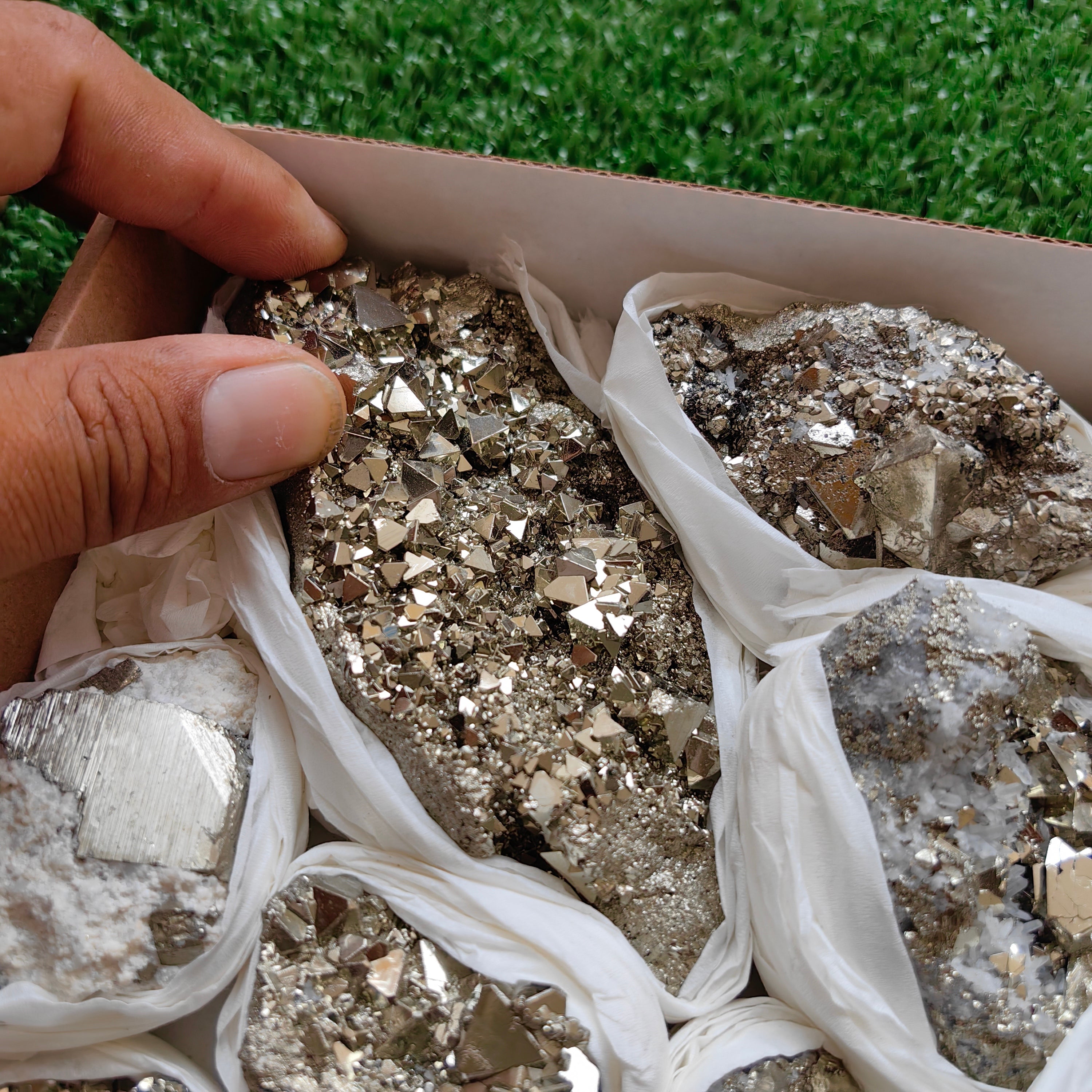 Box pyrite Octahedral