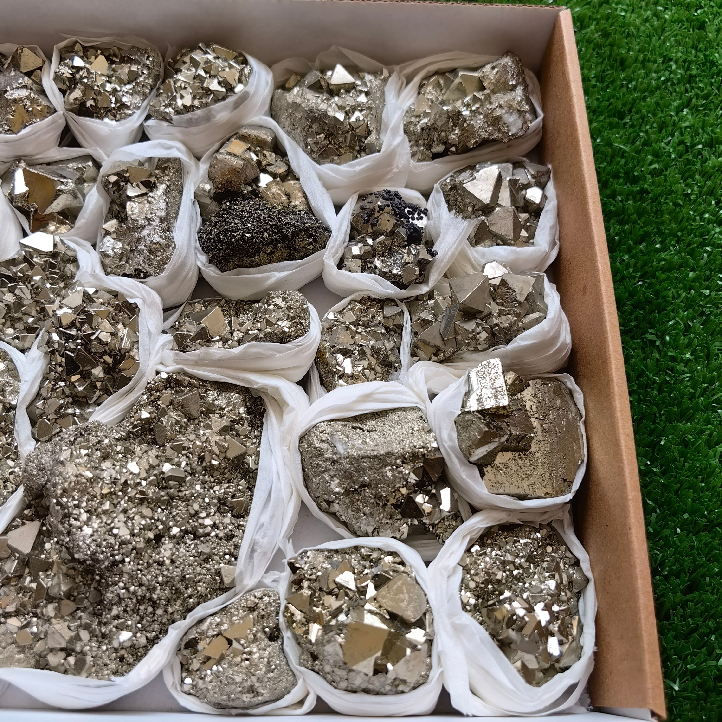 Box pyrite Octahedral