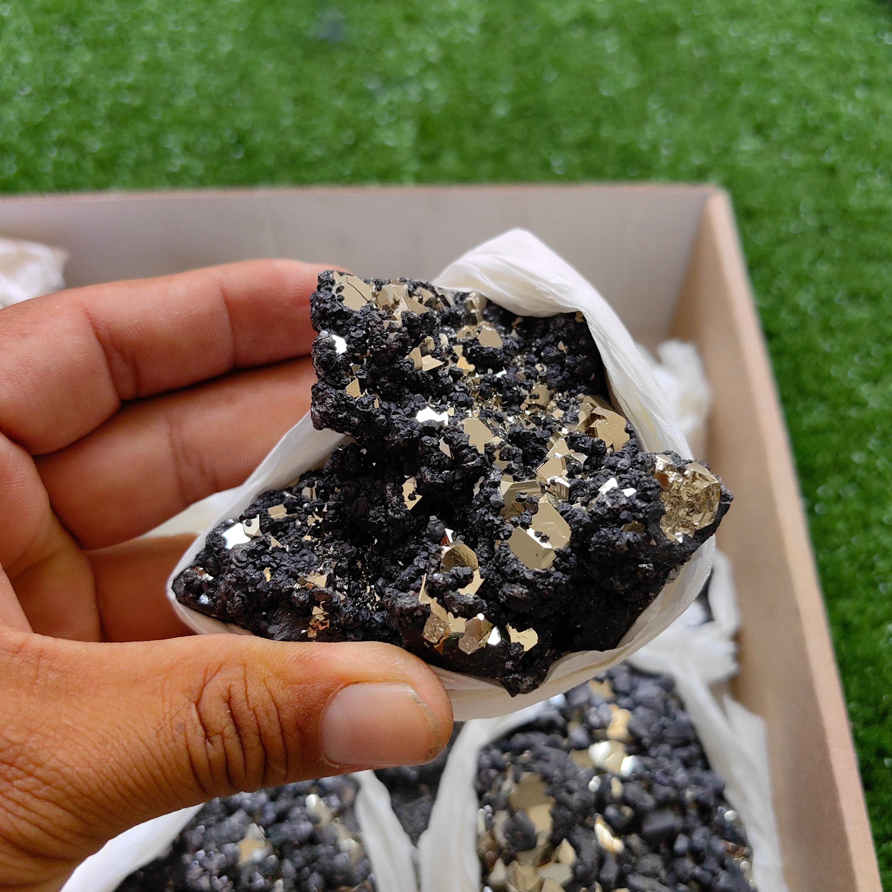 Box pyrite Octahedral