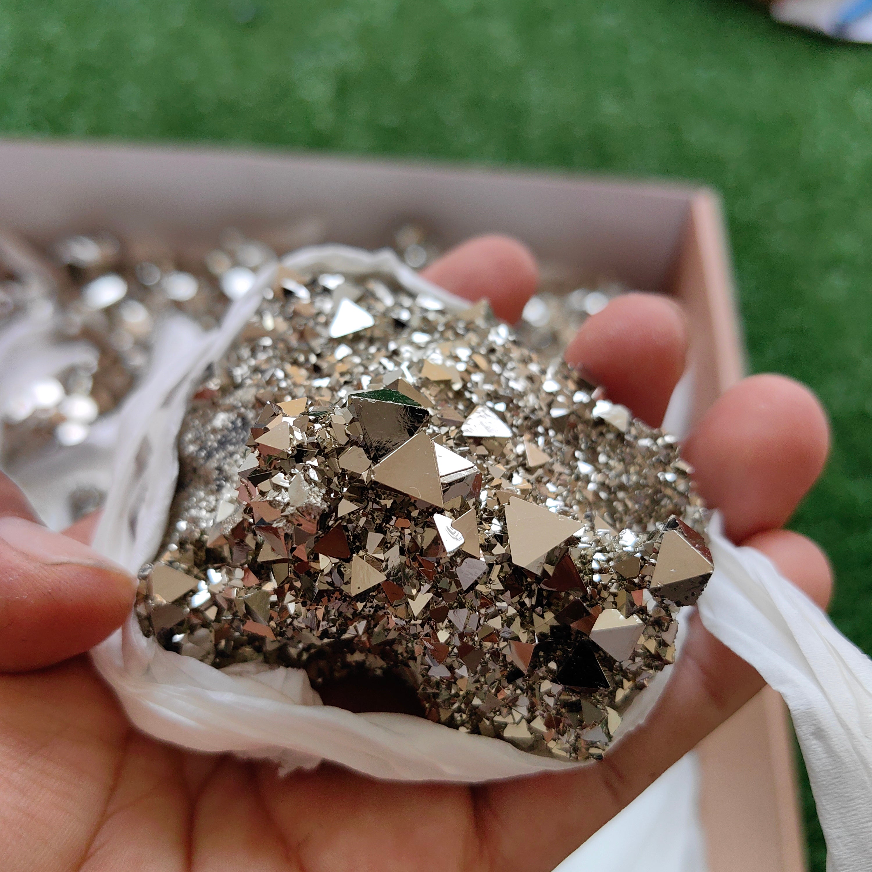 Box pyrite Octahedral