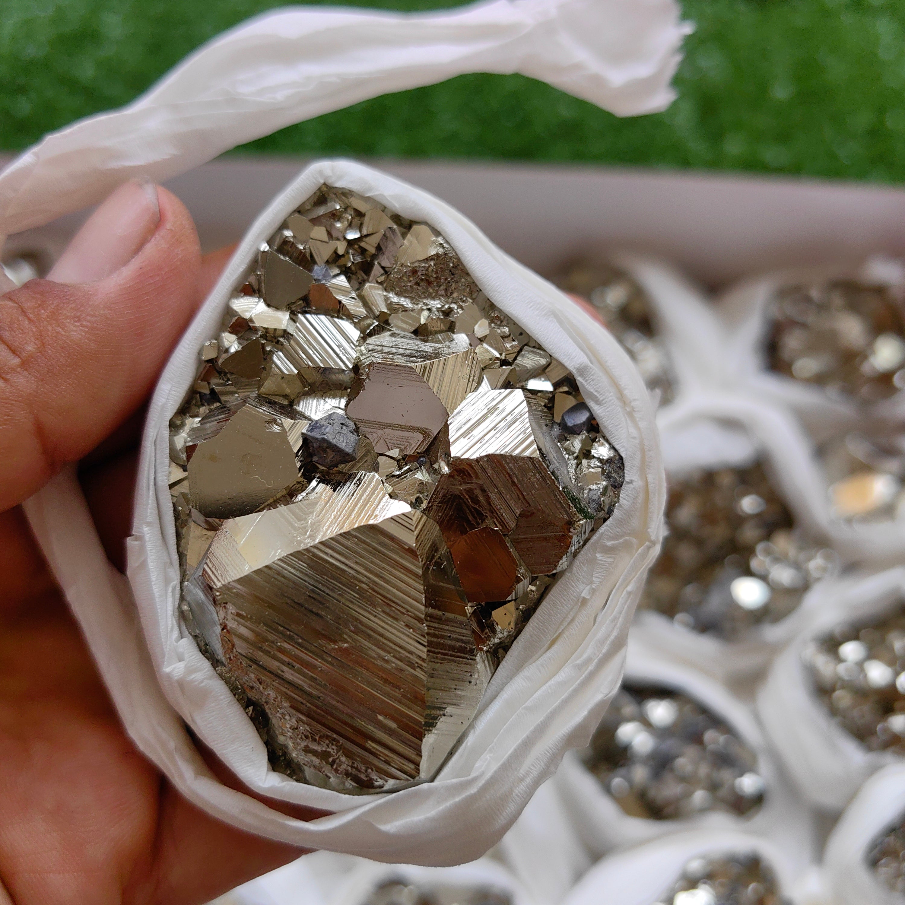 Box pyrite Octahedral