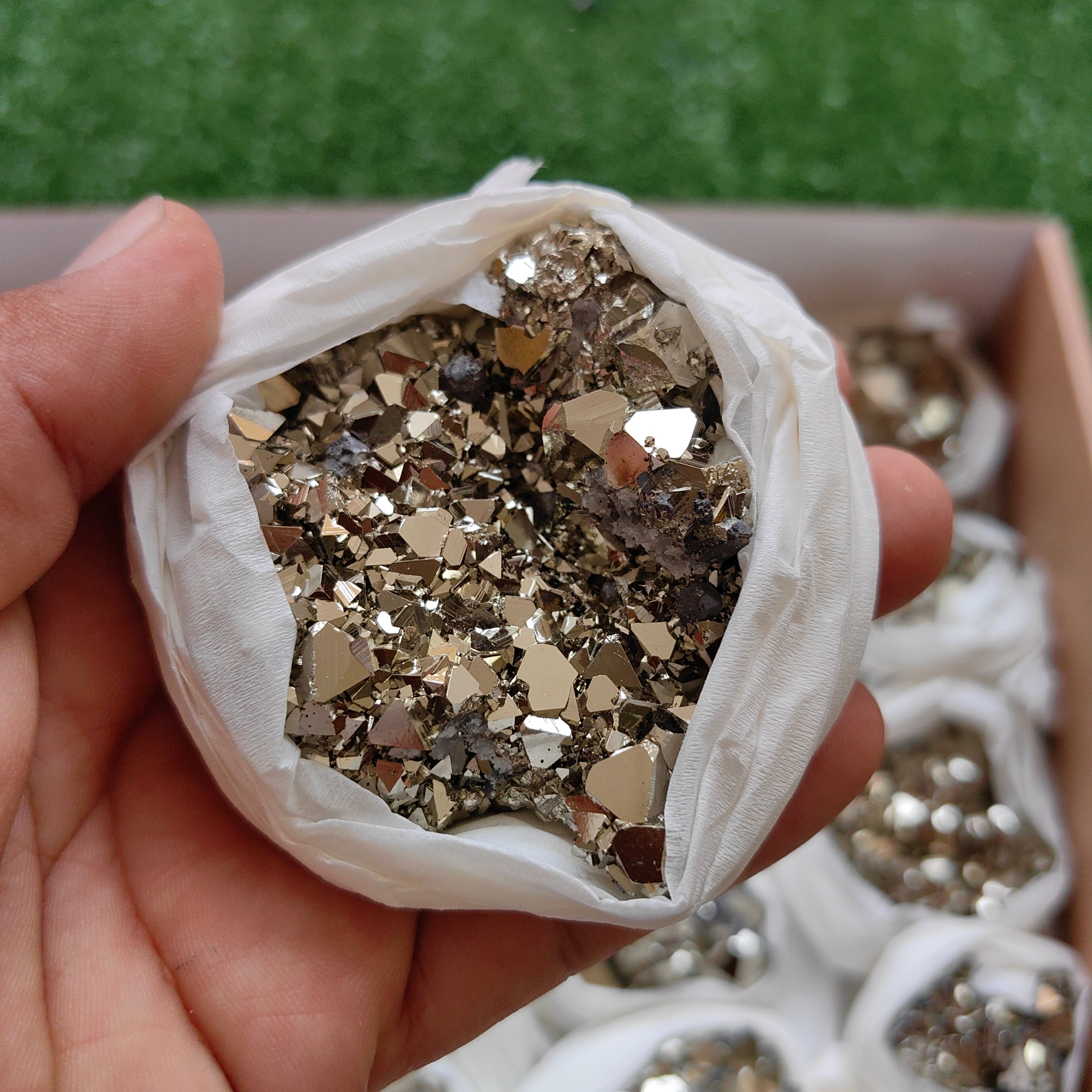 Box pyrite Octahedral