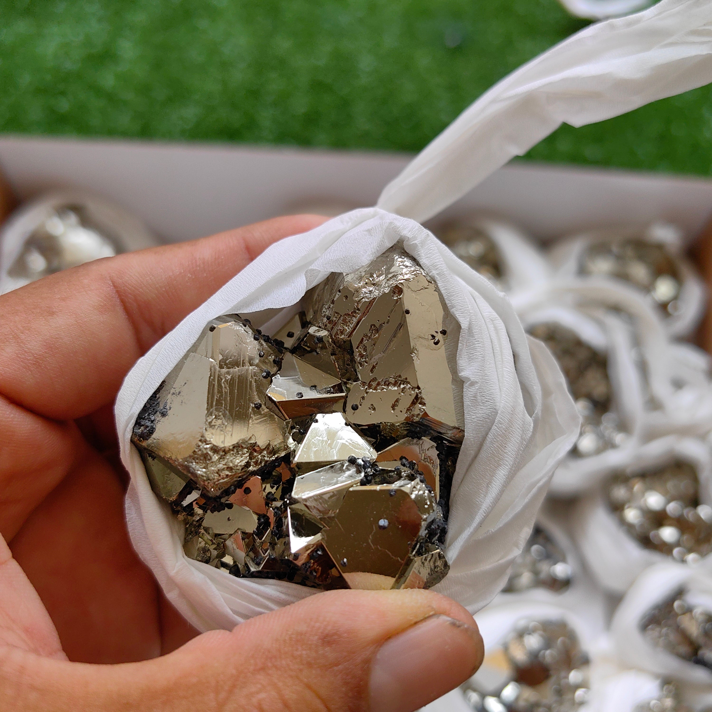 Box pyrite Octahedral