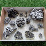 Box galena with pyrite Octahedral