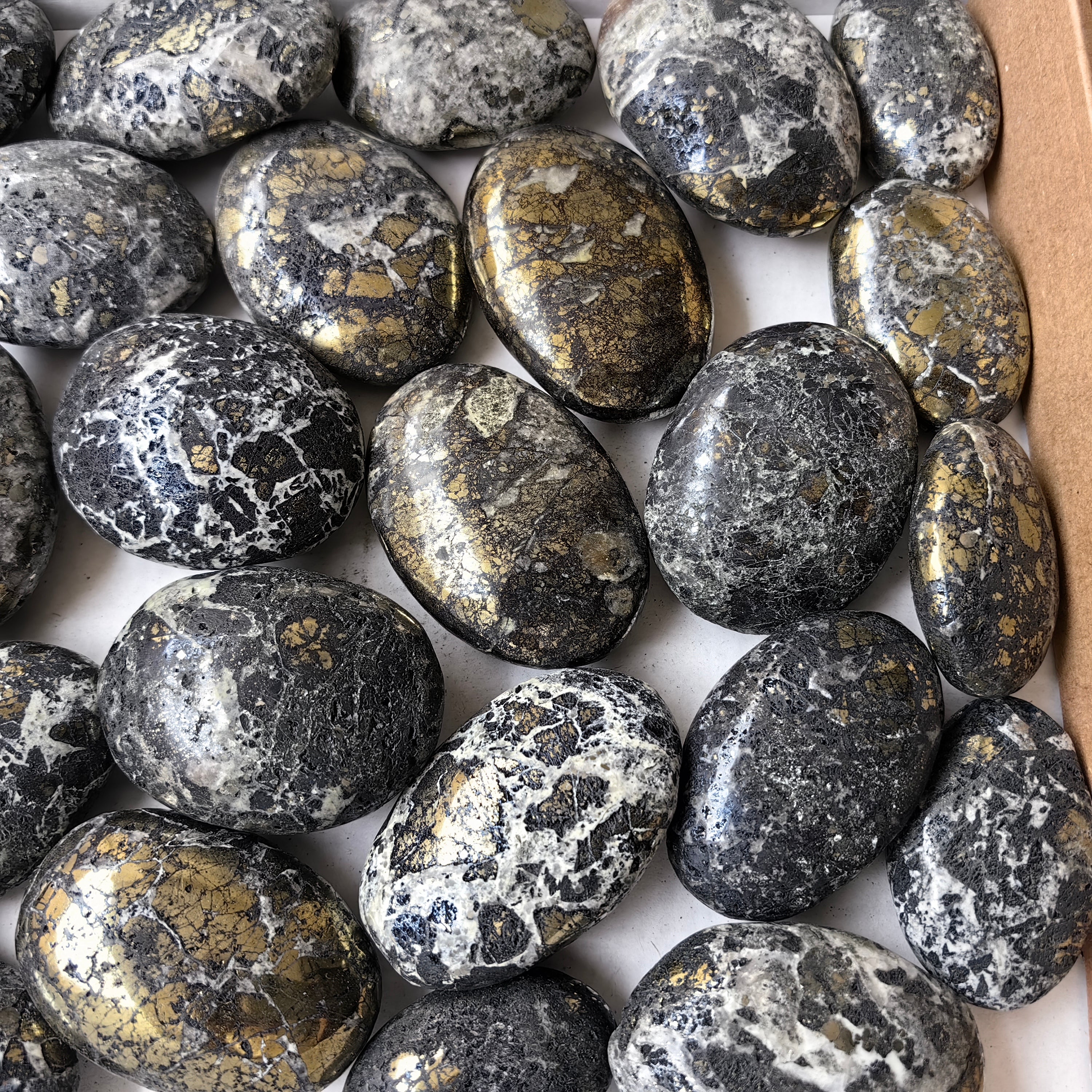Lot 31 pcs Covellite palm*