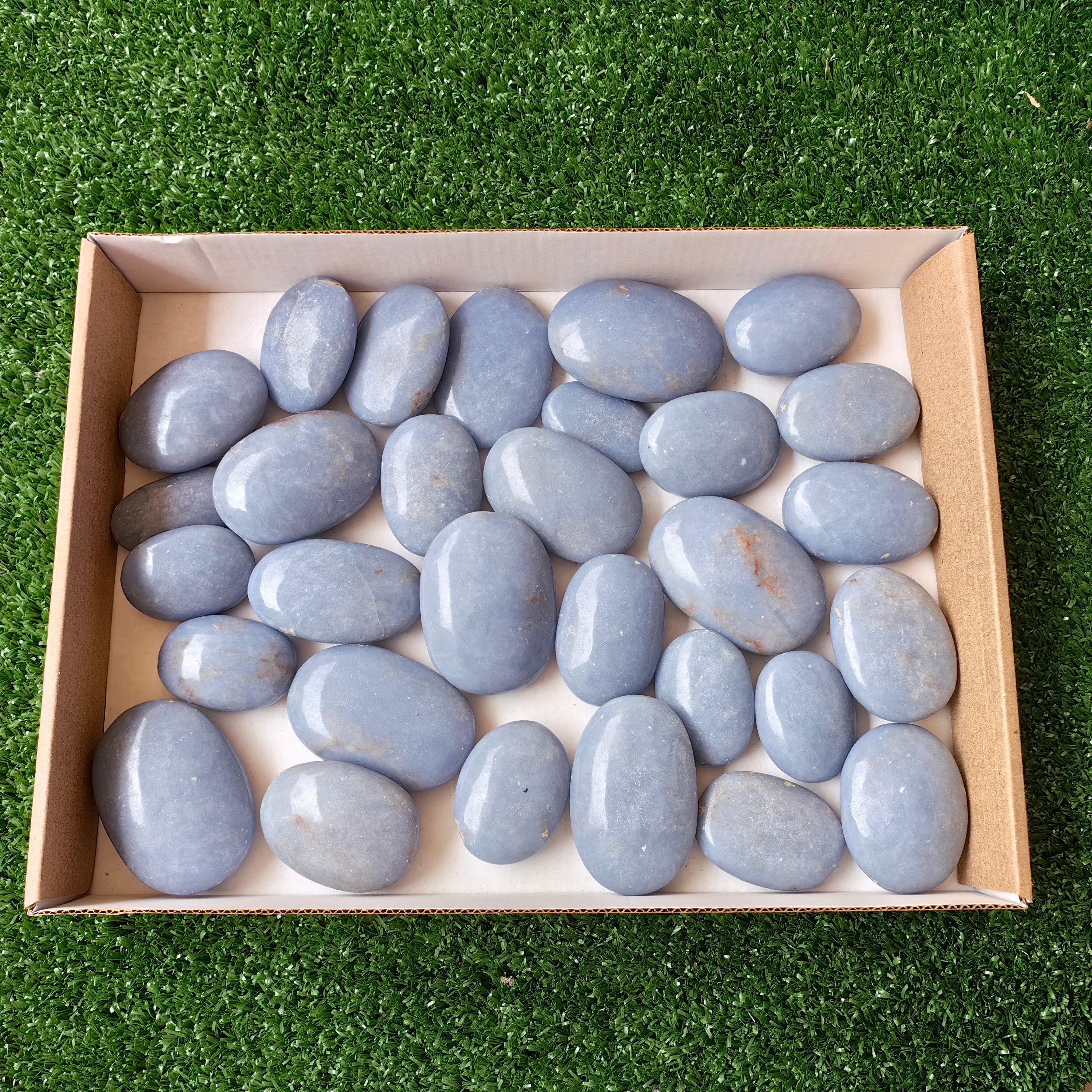 Lot 30 pcs Angelite Palm*