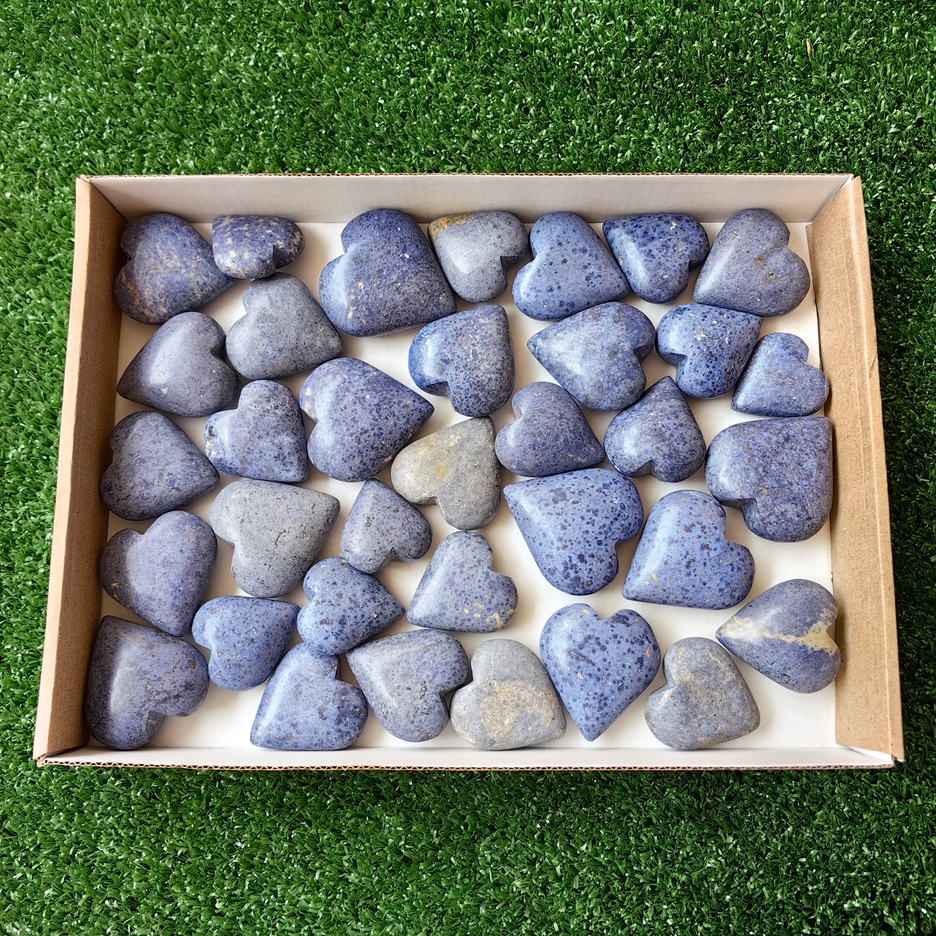 Lot 35 Dumortierite Heart*