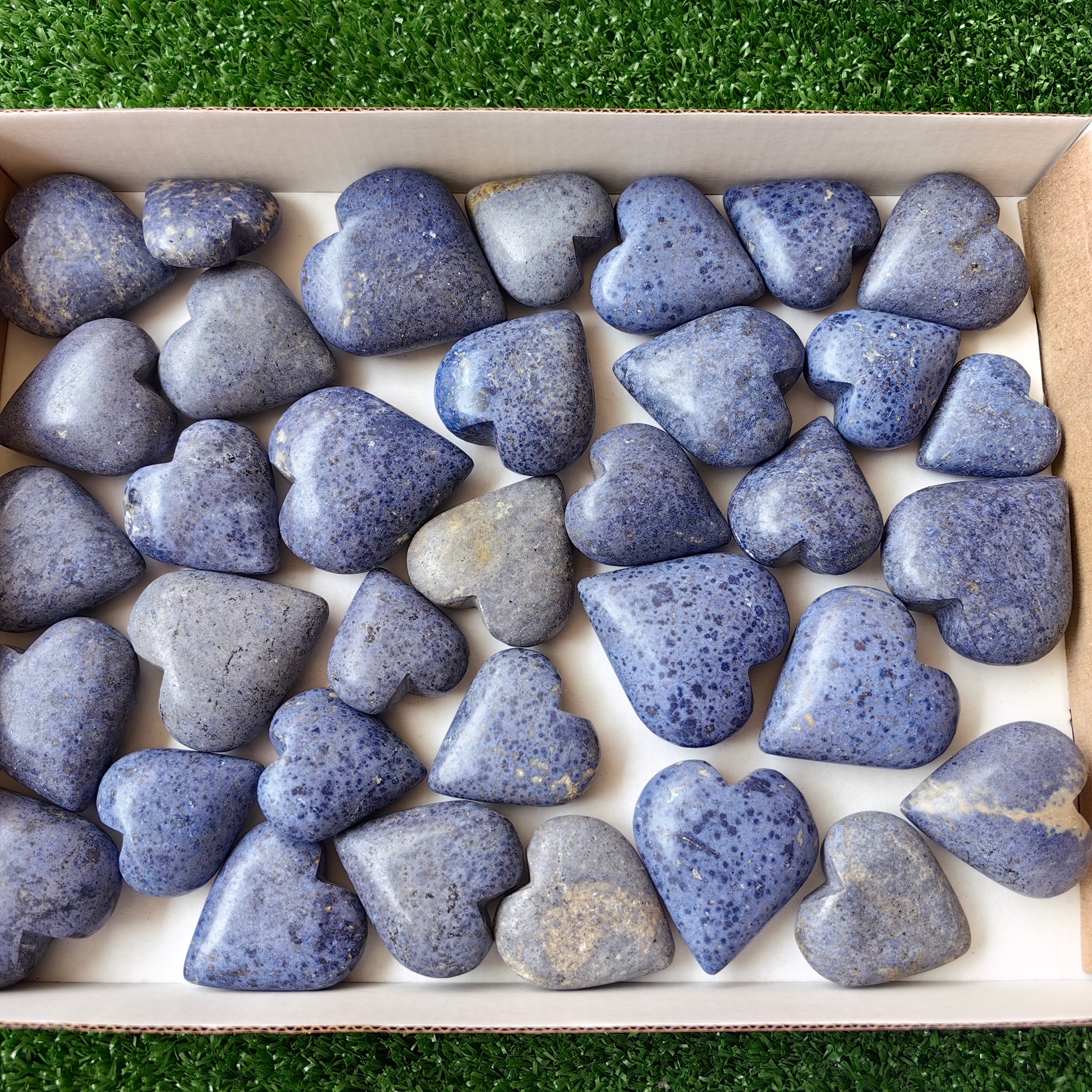 Lot 35 Dumortierite Heart*
