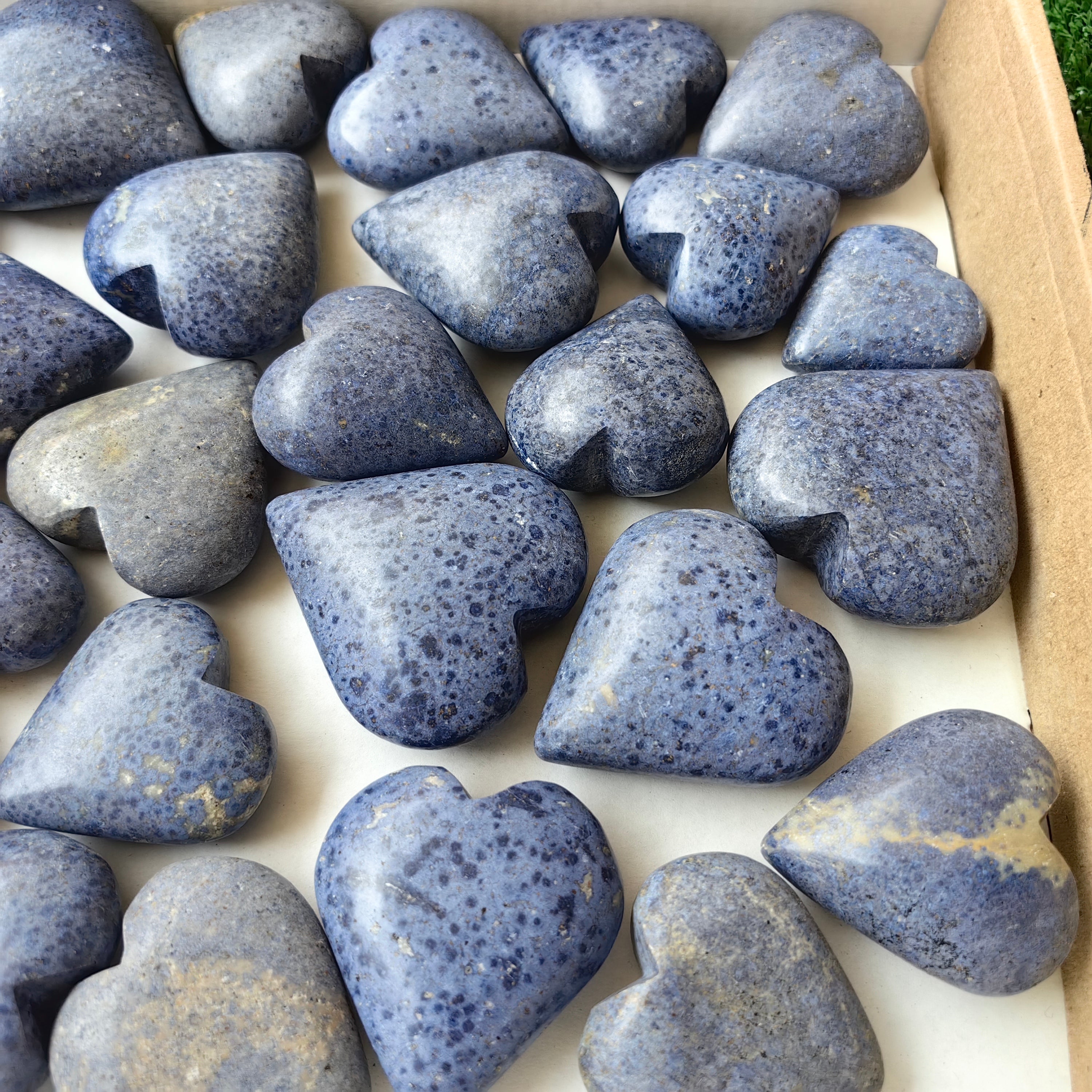 Lot 35 Dumortierite Heart*