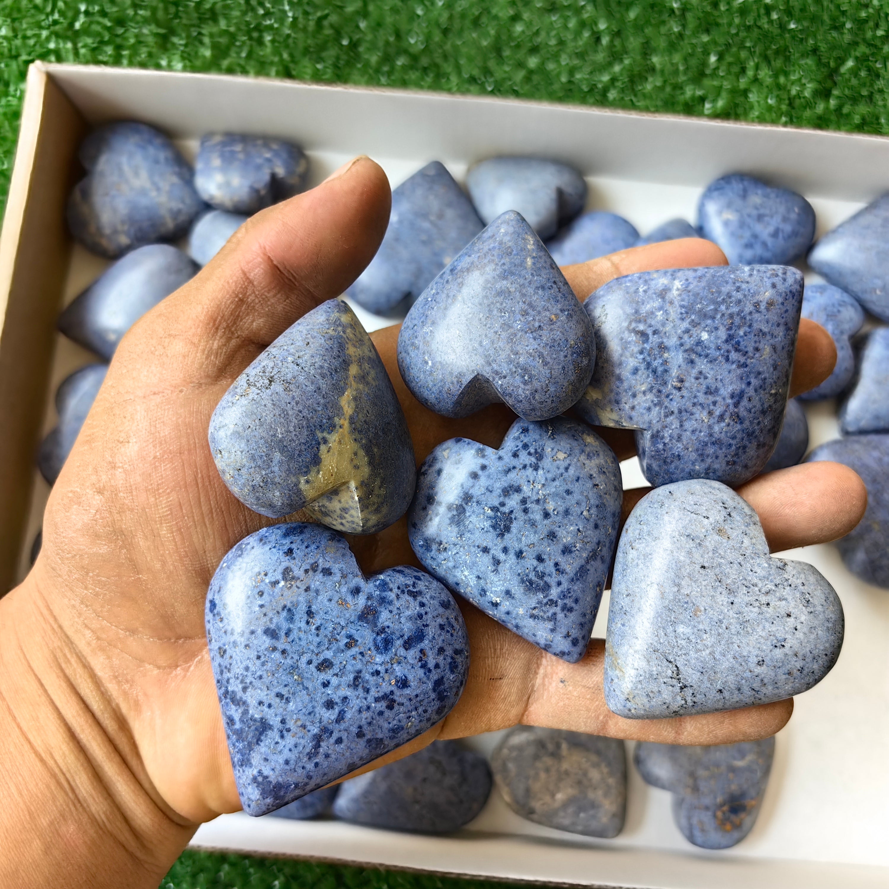 Lot 35 Dumortierite Heart*