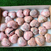 Lot 27 pcs Rhodonite Heart*