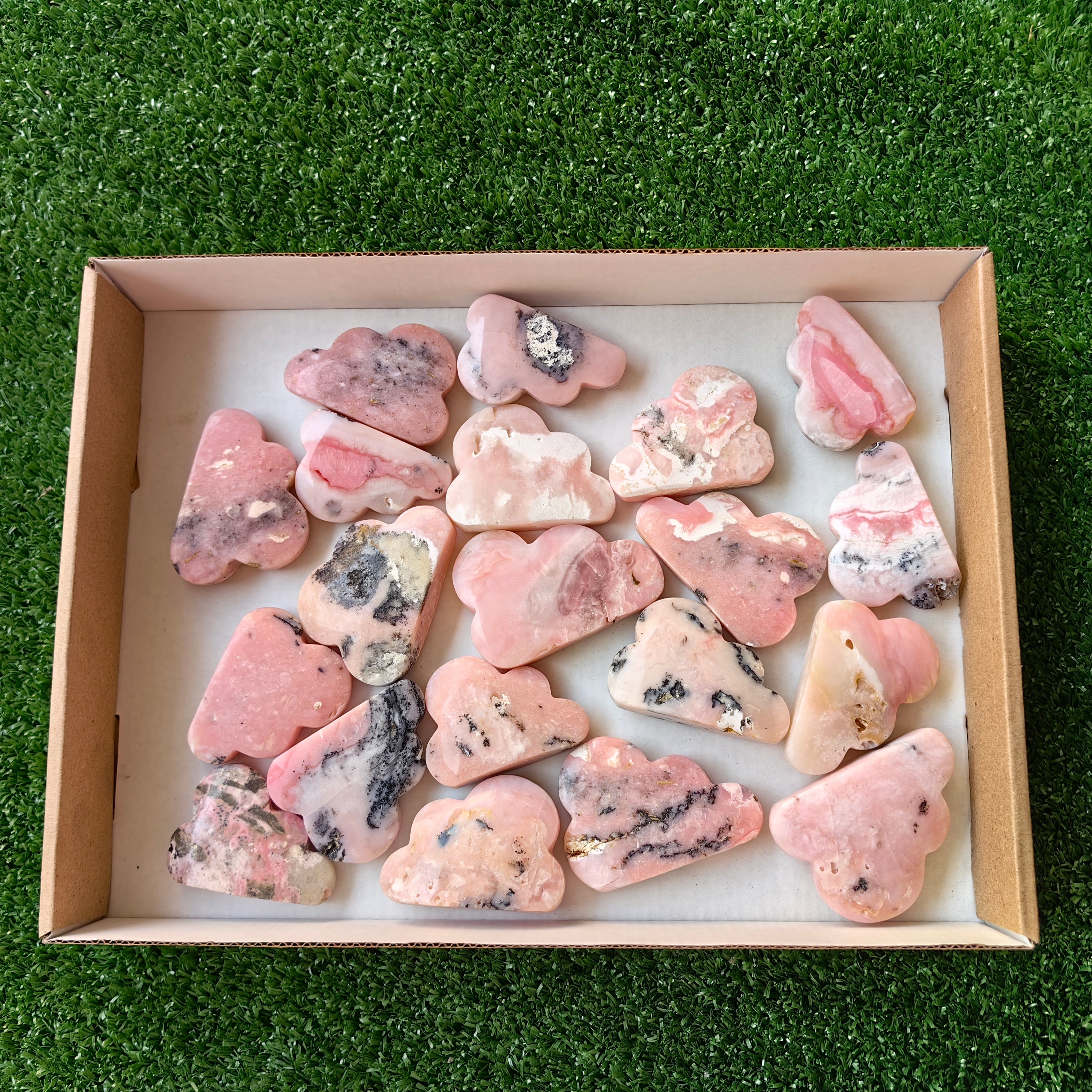 Lot 20 pcs Pink Opal Clouds*