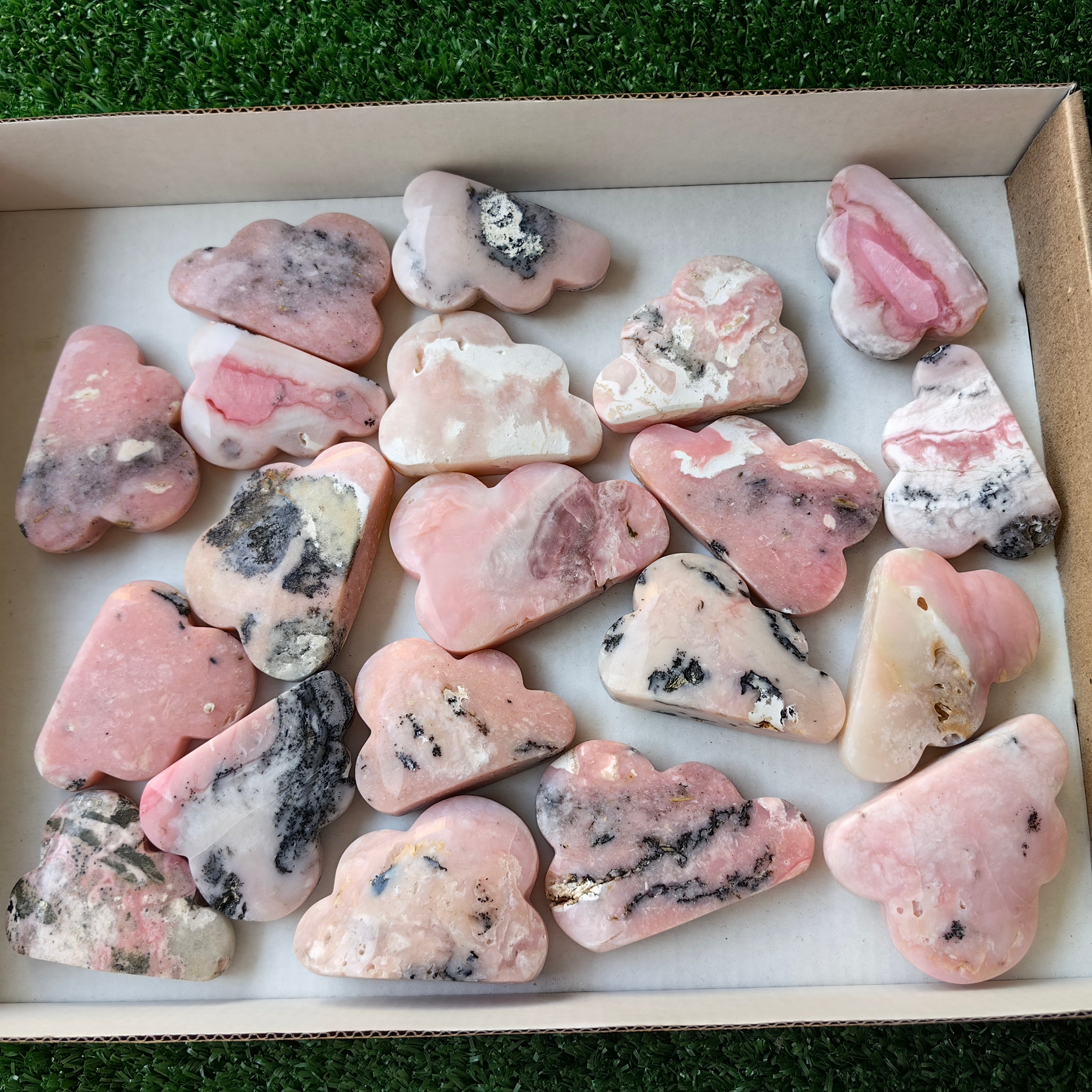 Lot 20 pcs Pink Opal Clouds*