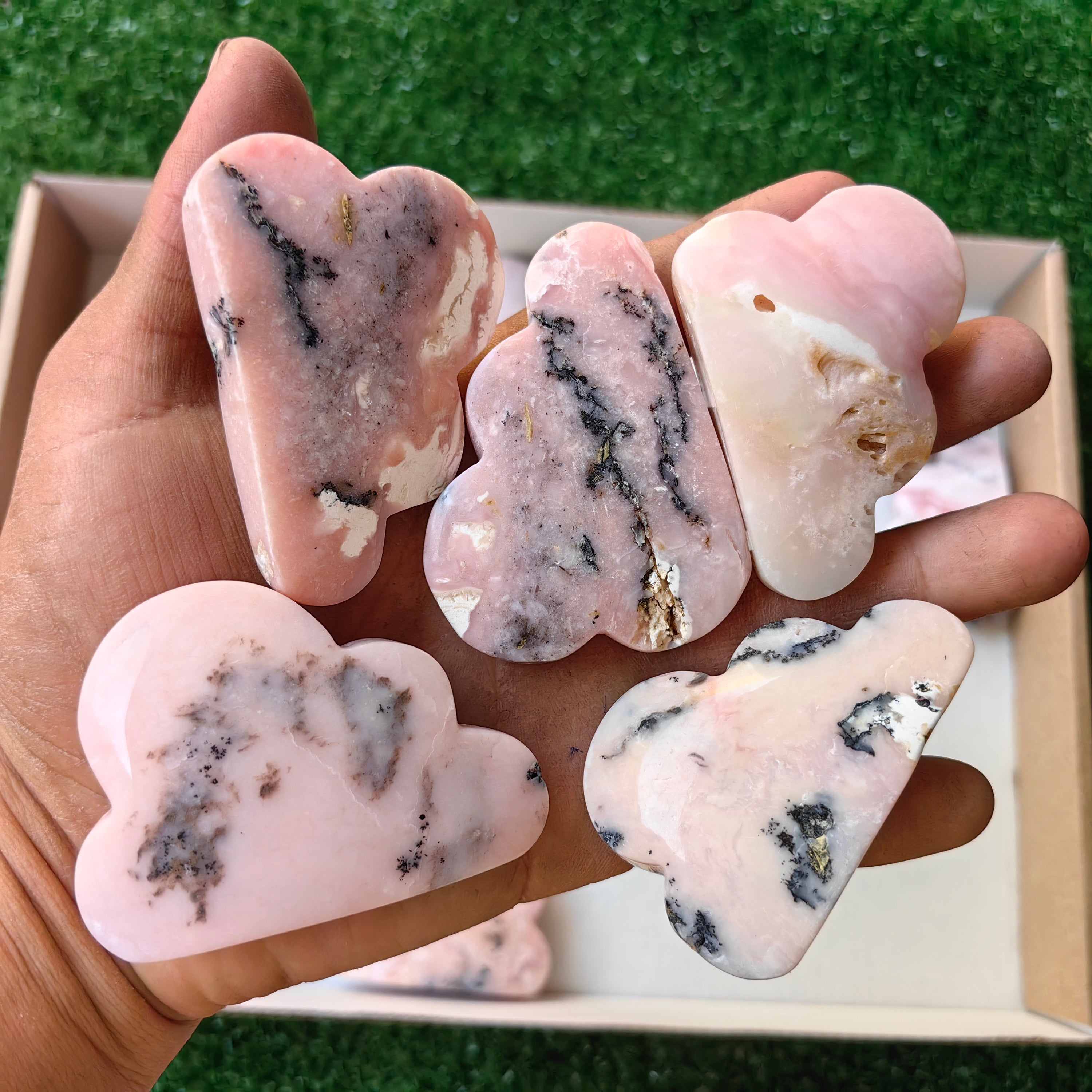 Lot 20 pcs Pink Opal Clouds*