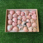 Lot 27 pcs Rhodonite Heart
