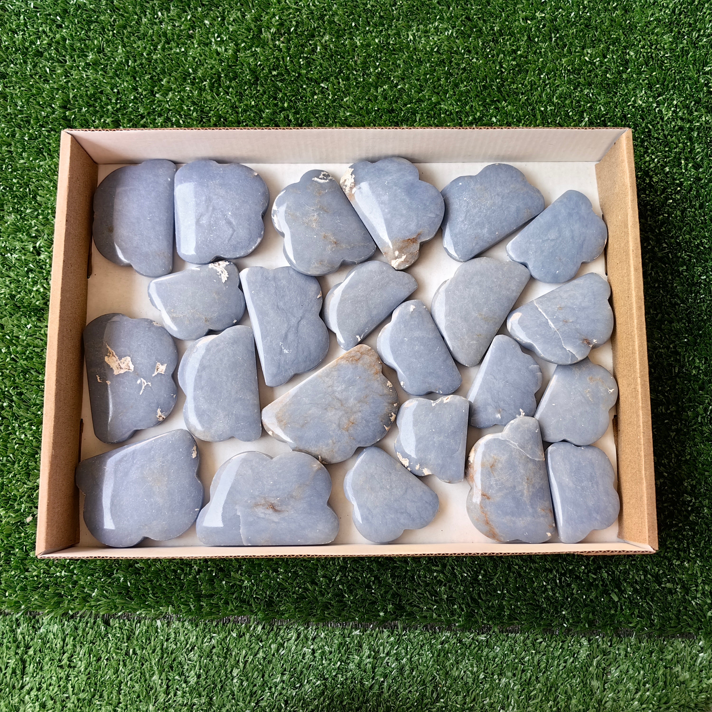 Lot 23 pcs Angelite Clouds