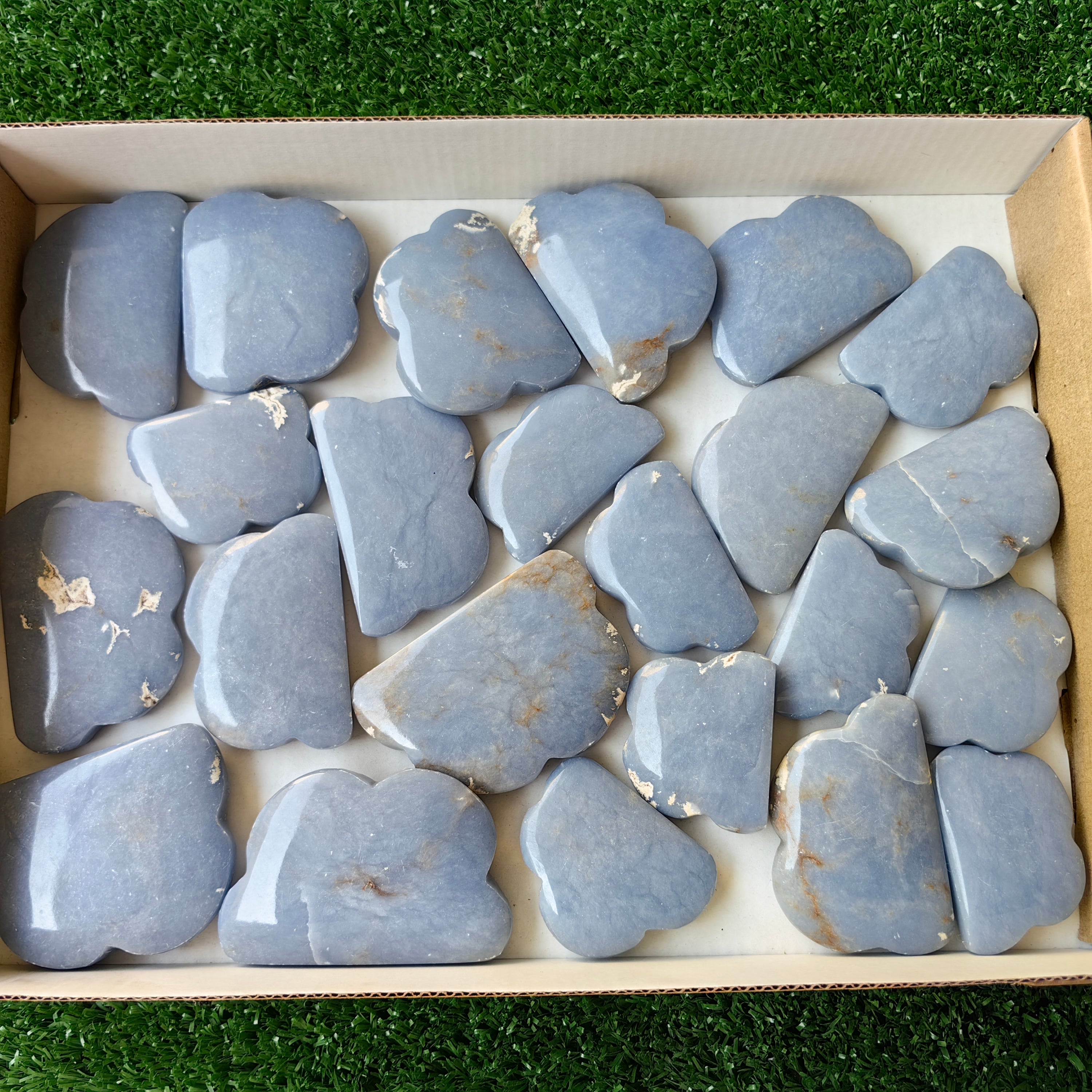 Lot 23 pcs Angelite Clouds