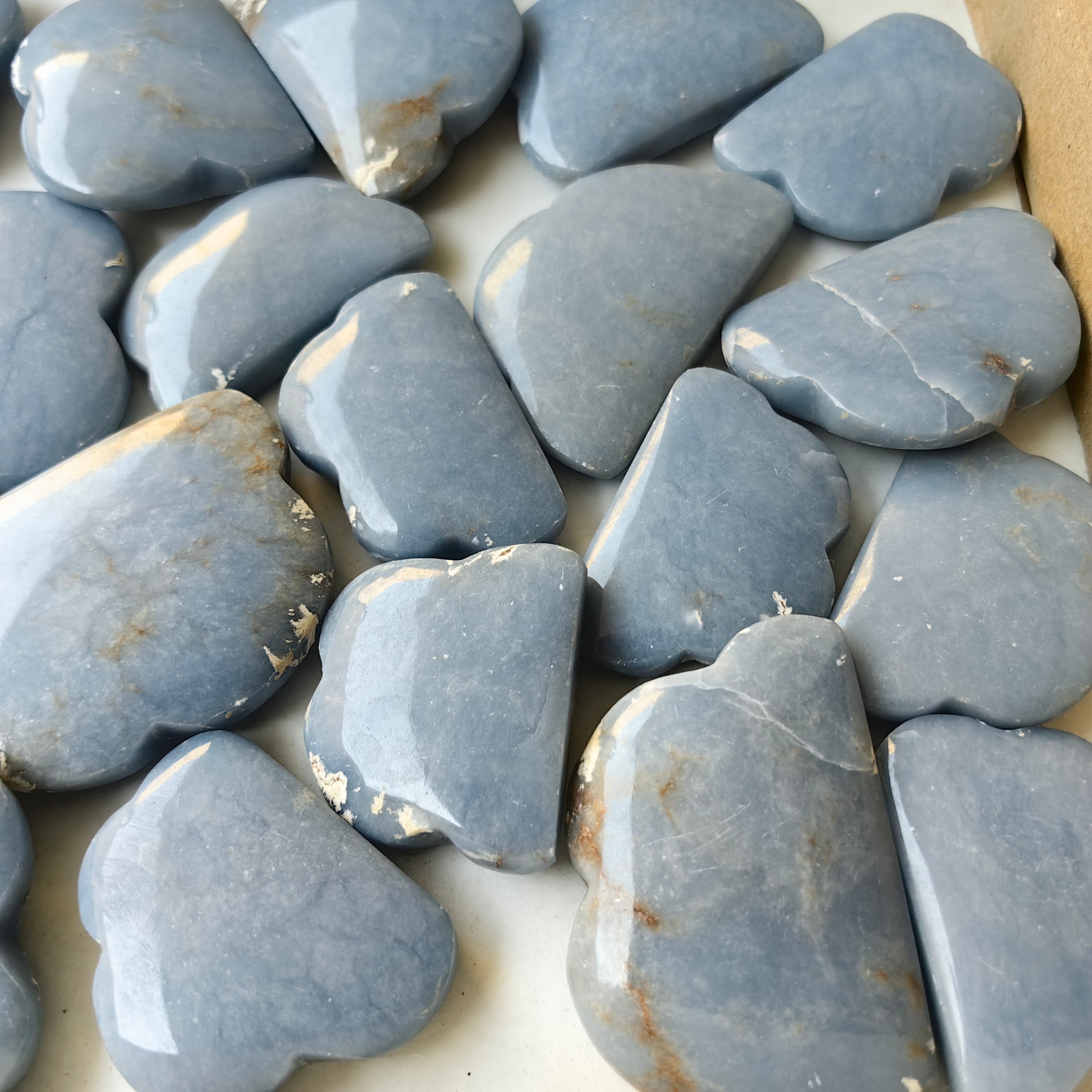 Lot 23 pcs Angelite Clouds