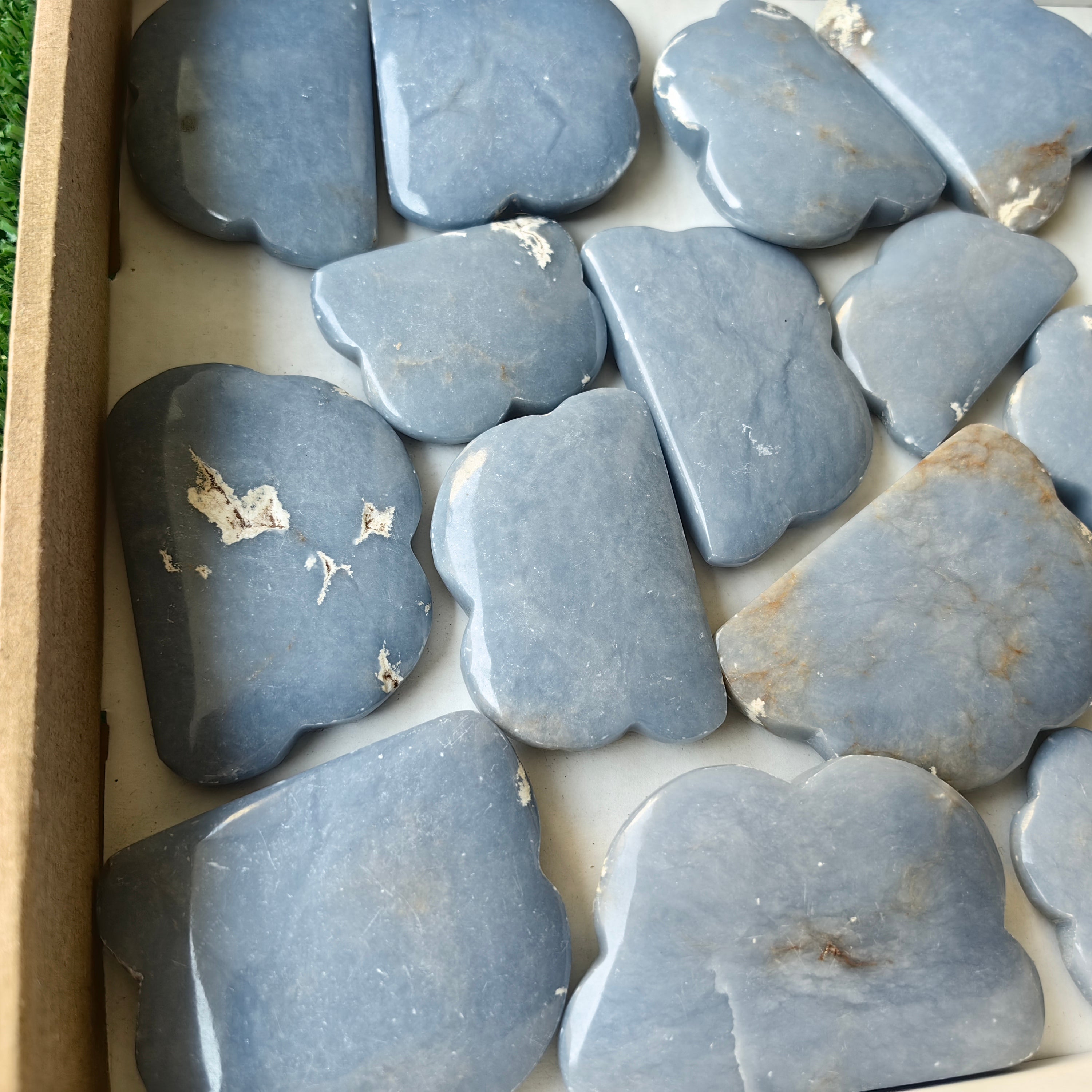 Lot 23 pcs Angelite Clouds