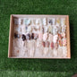 29 pcs butterfly mixted stones