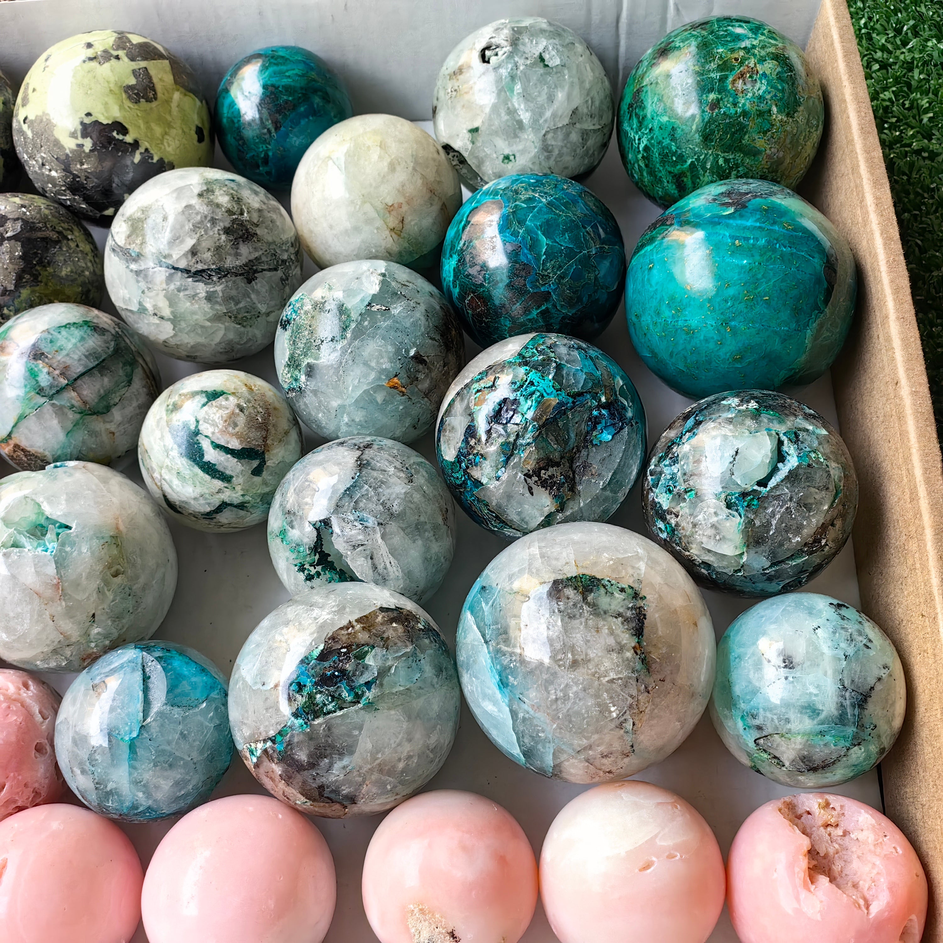 39 pcs spheres mixted