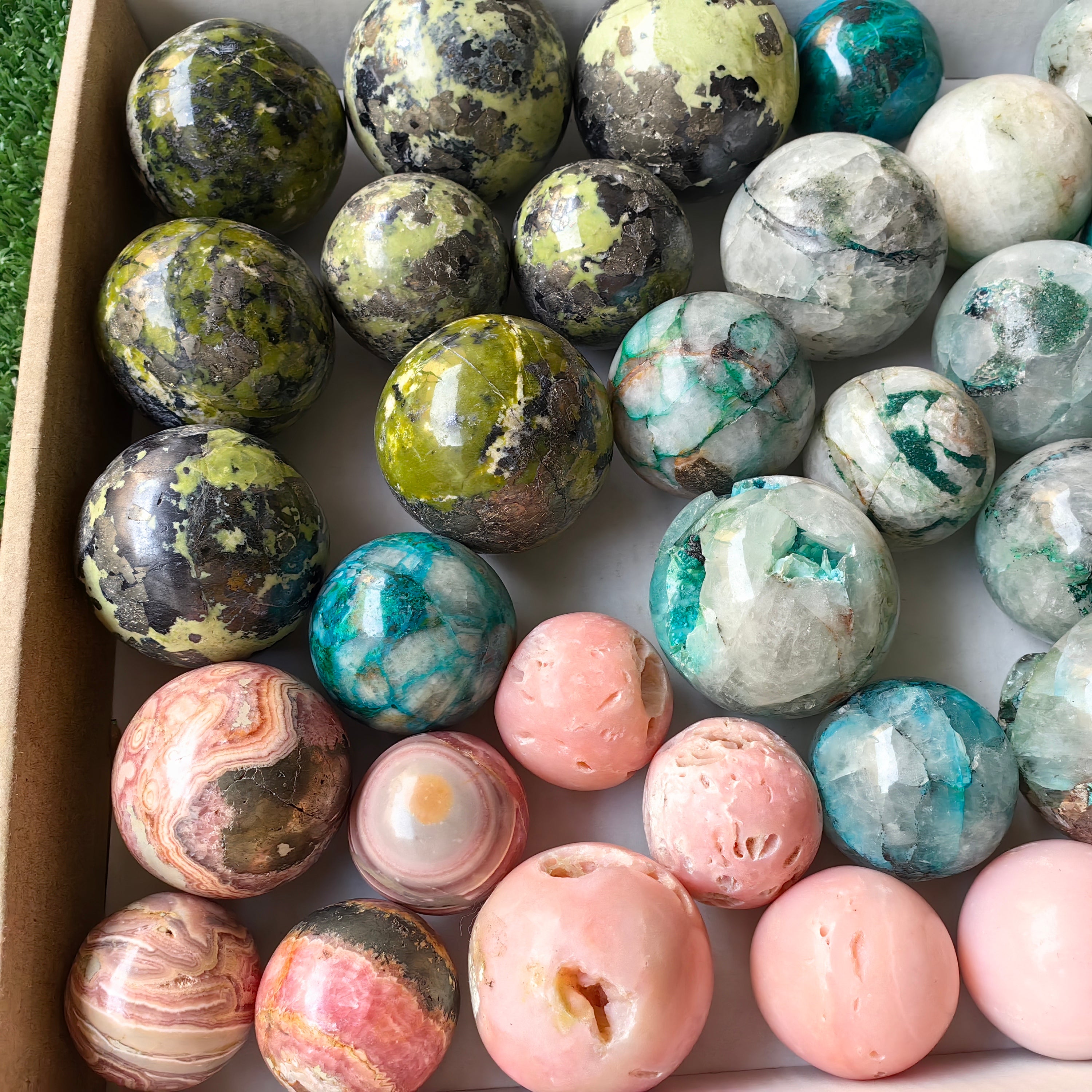 39 pcs spheres mixted