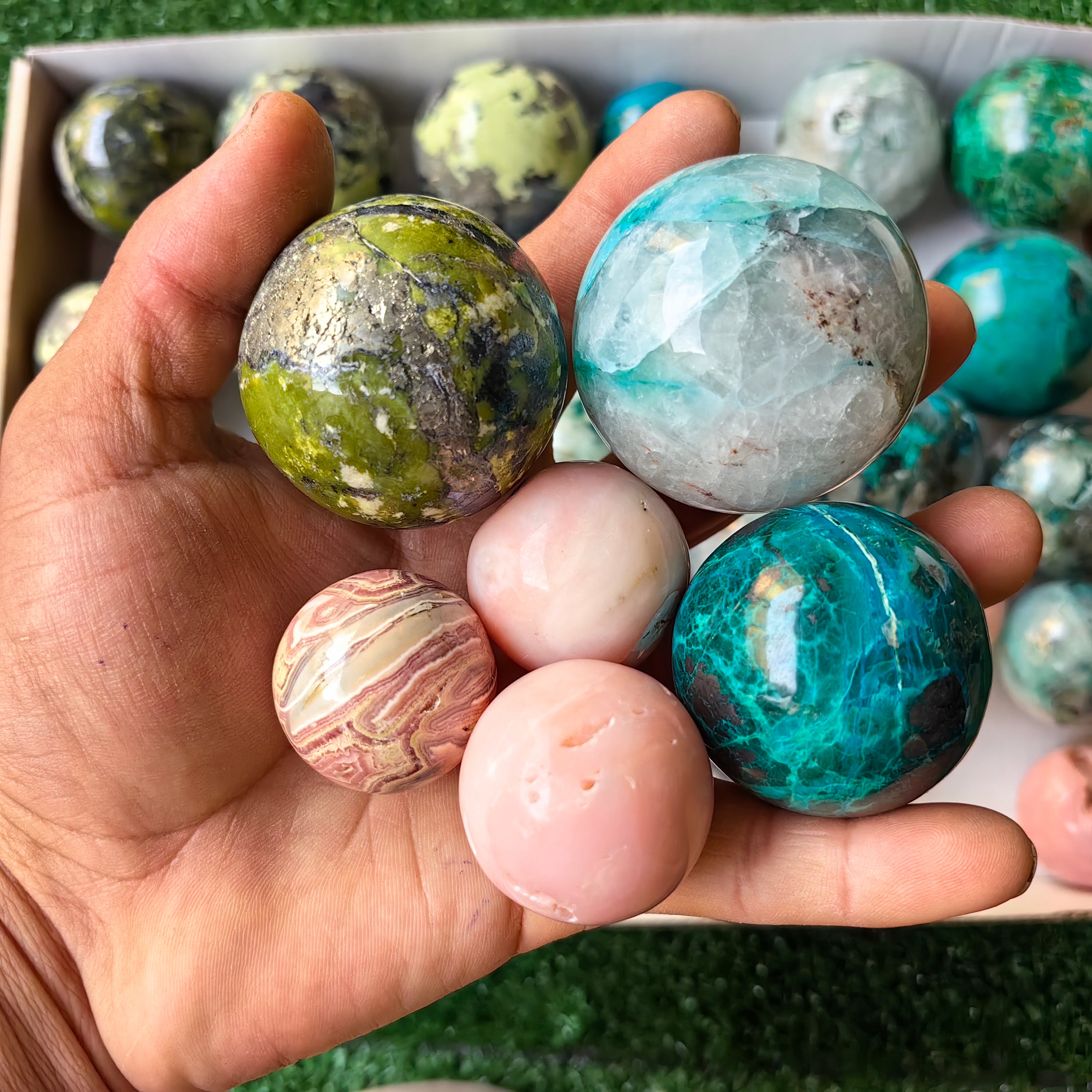 39 pcs spheres mixted