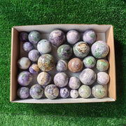 Lot 31 pc bolivianite spheres