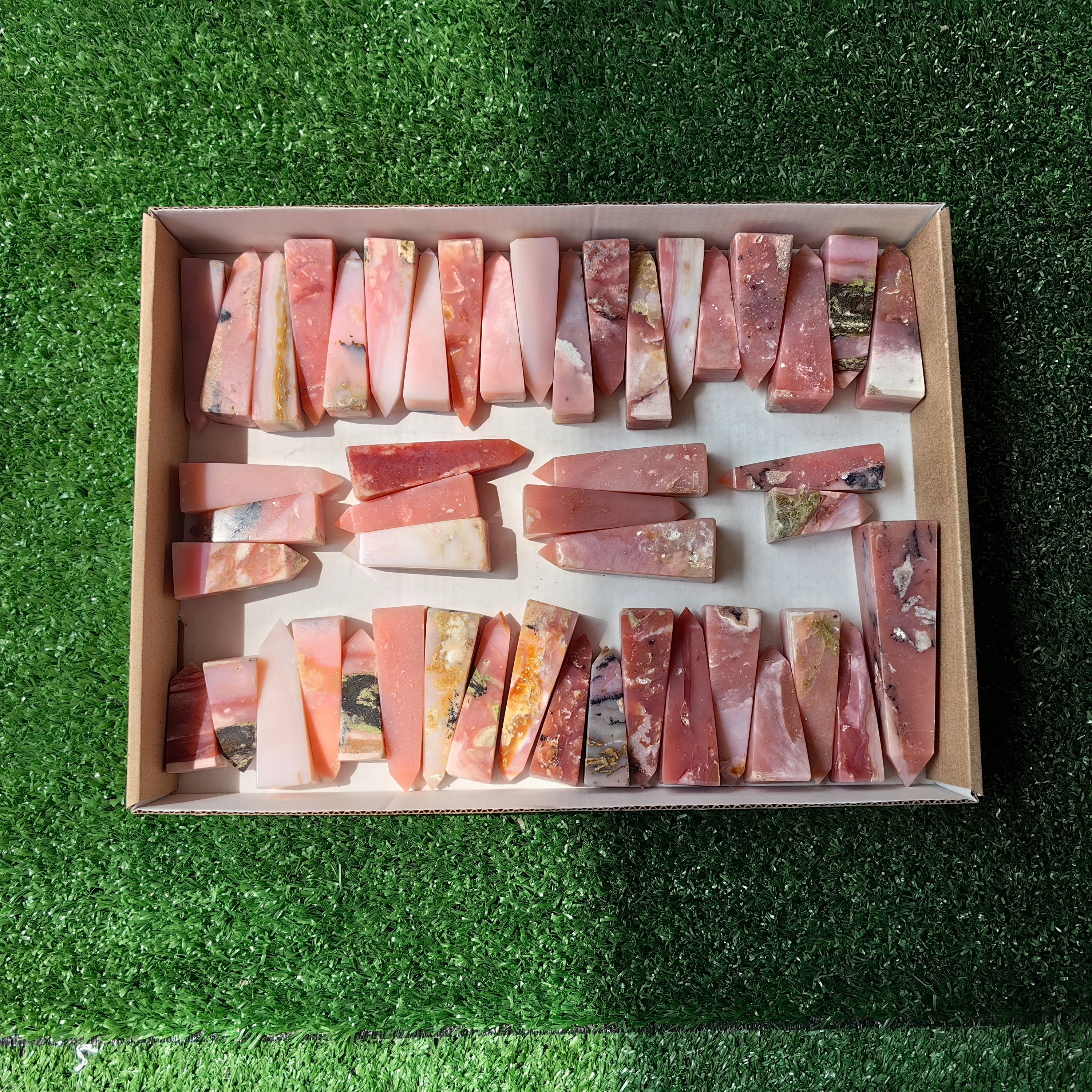 48 pc pink opal towers