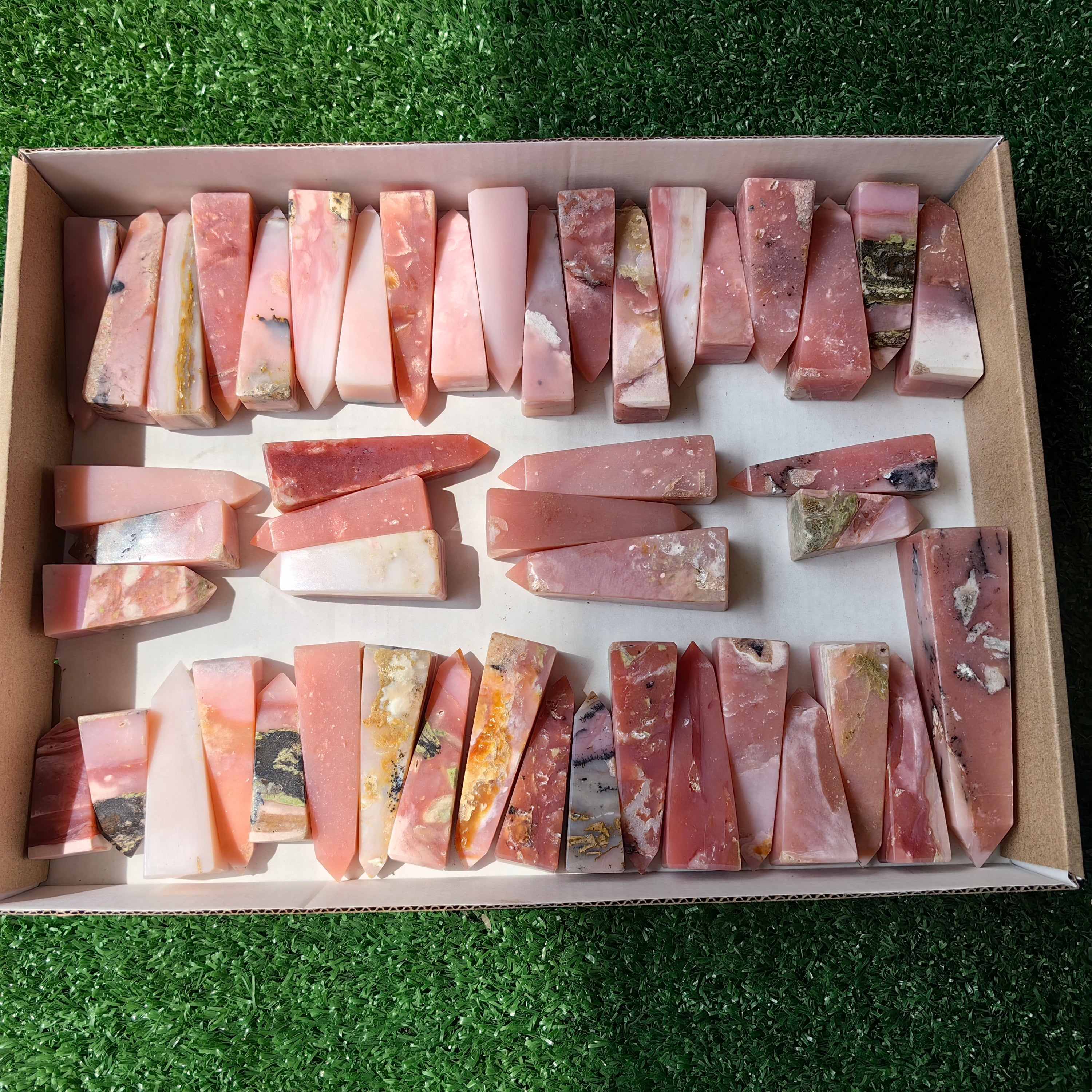48 pc pink opal towers