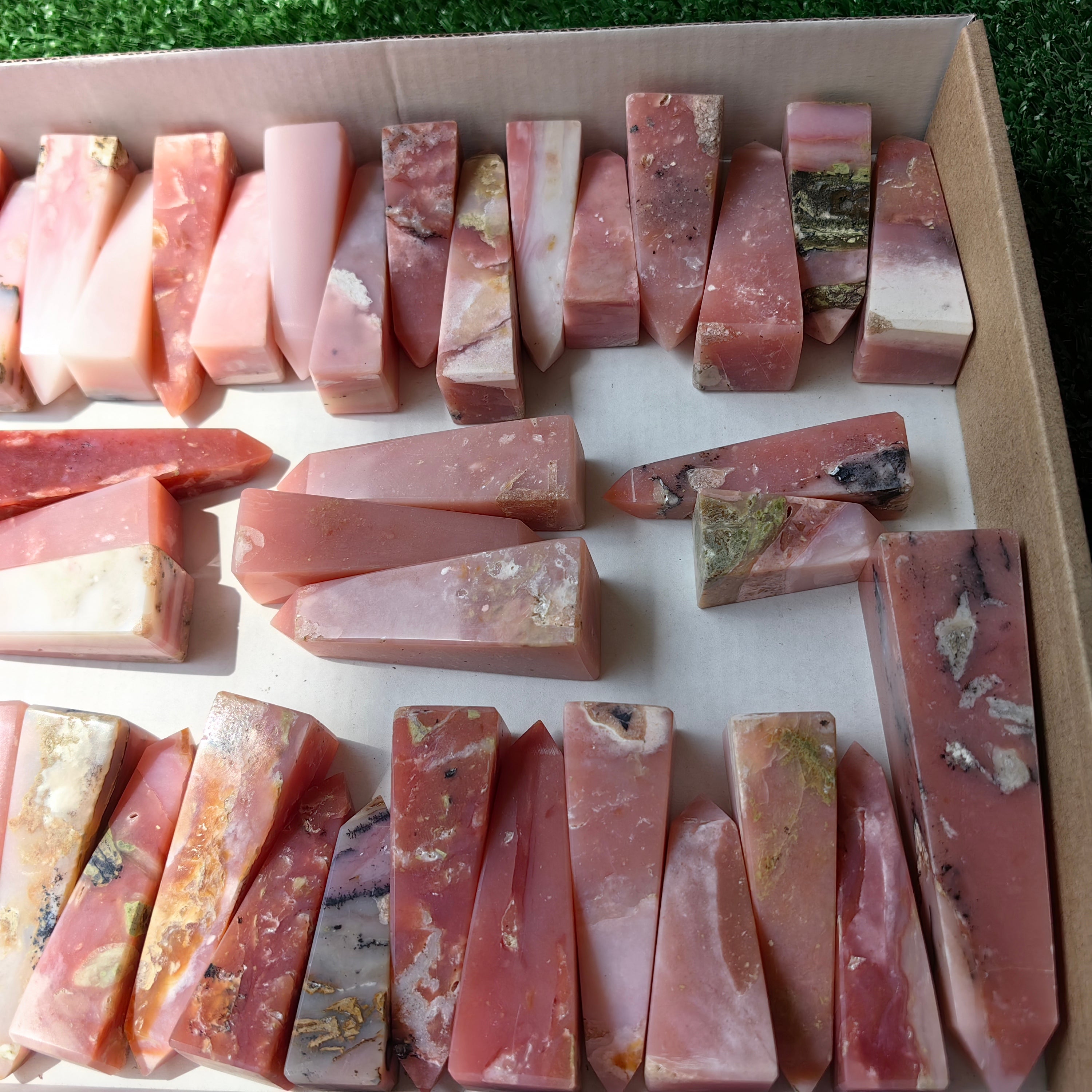 48 pc pink opal towers