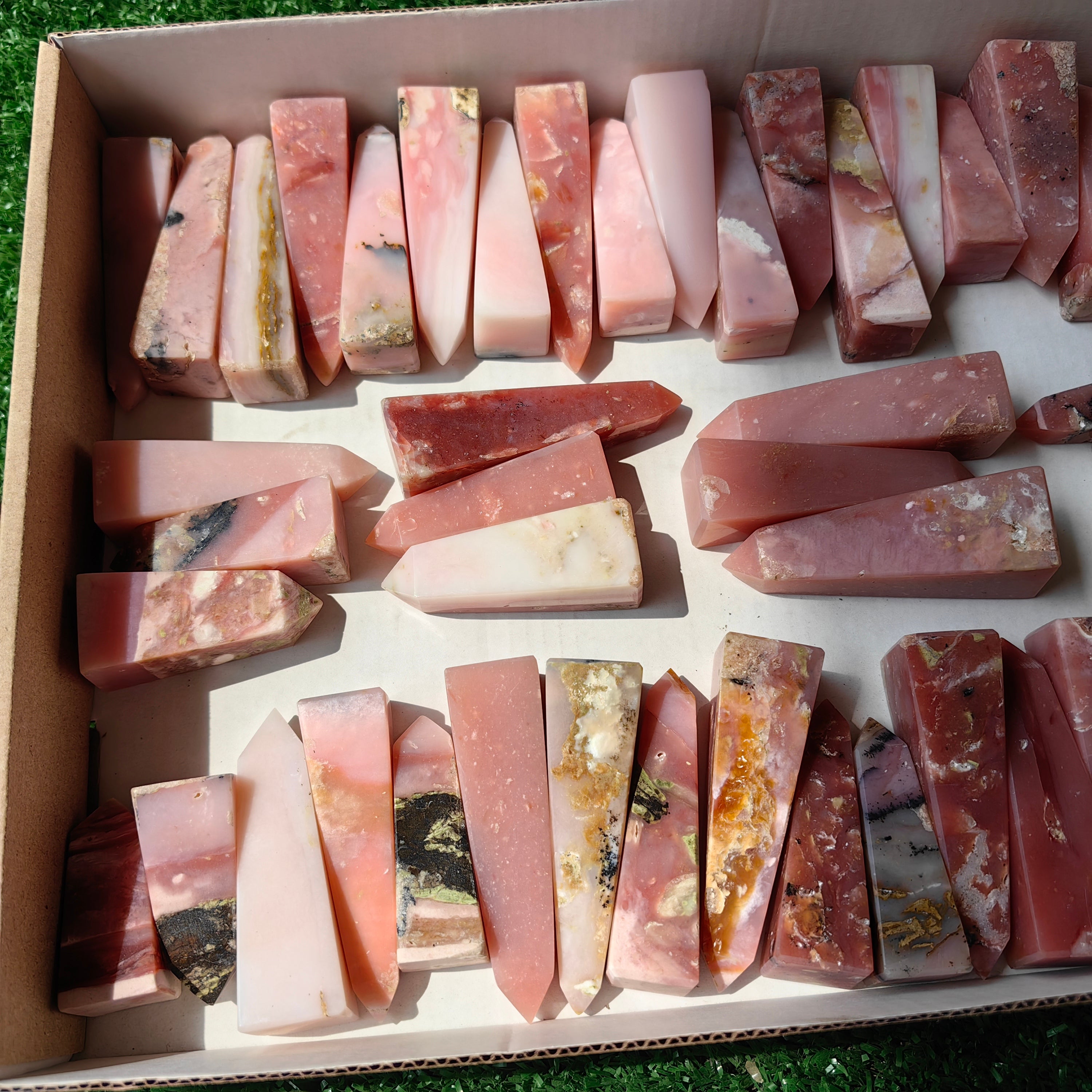 48 pc pink opal towers