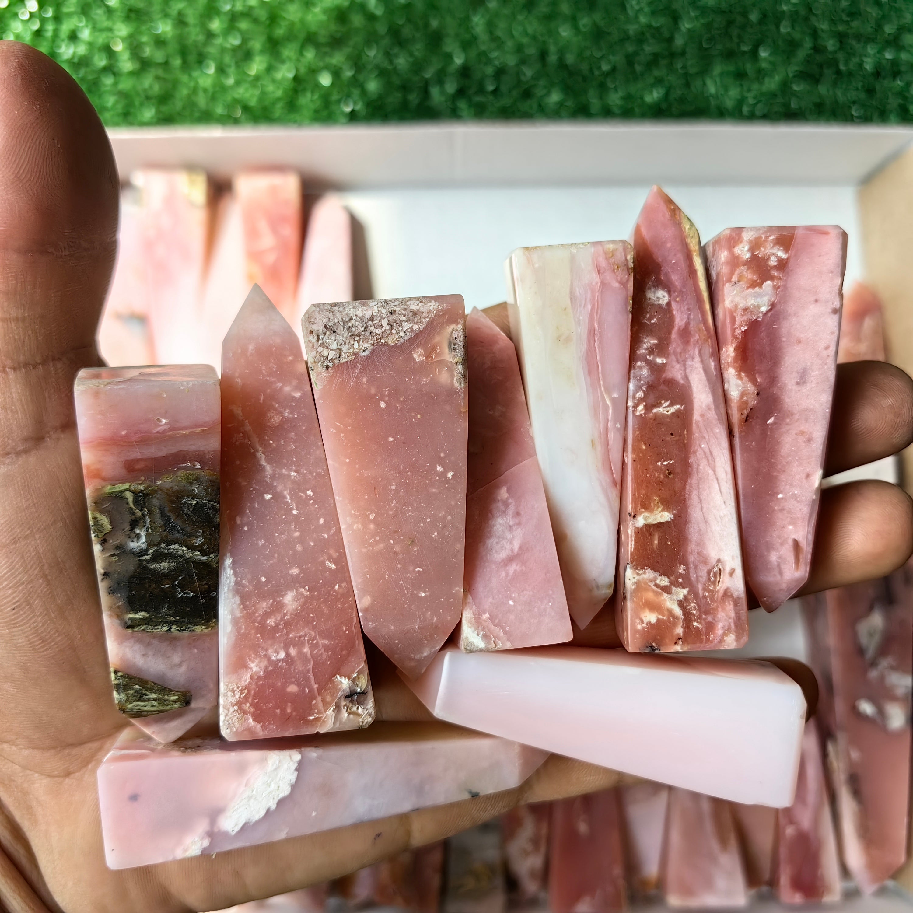 48 pc pink opal towers