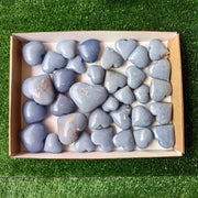 34 pc angelite heart