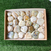 27 pc blue opal hearts